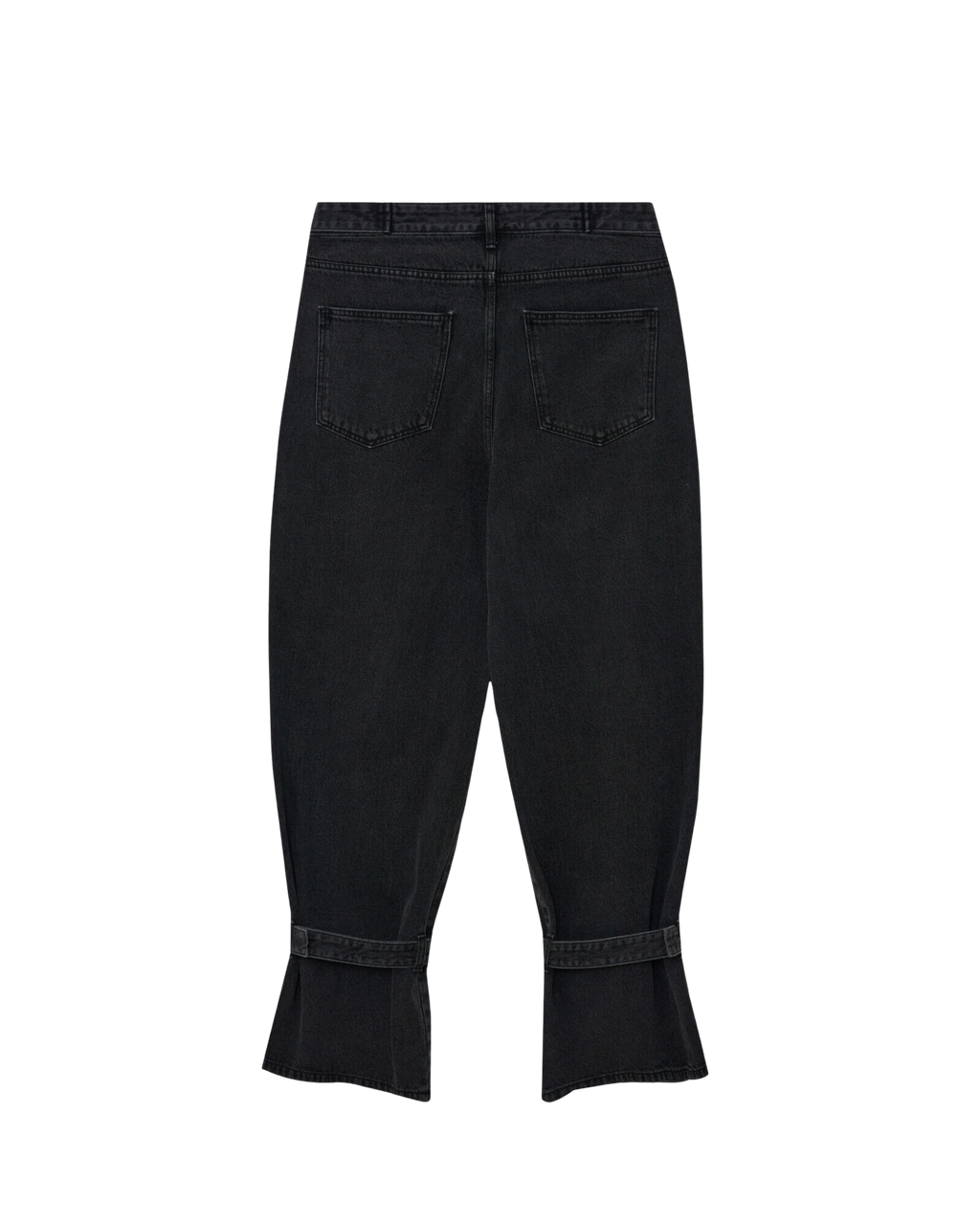 Kimhe Kim - Ng Ankle Tied Jeans (Black) product image 7 | TRAB K-Fashion Australia