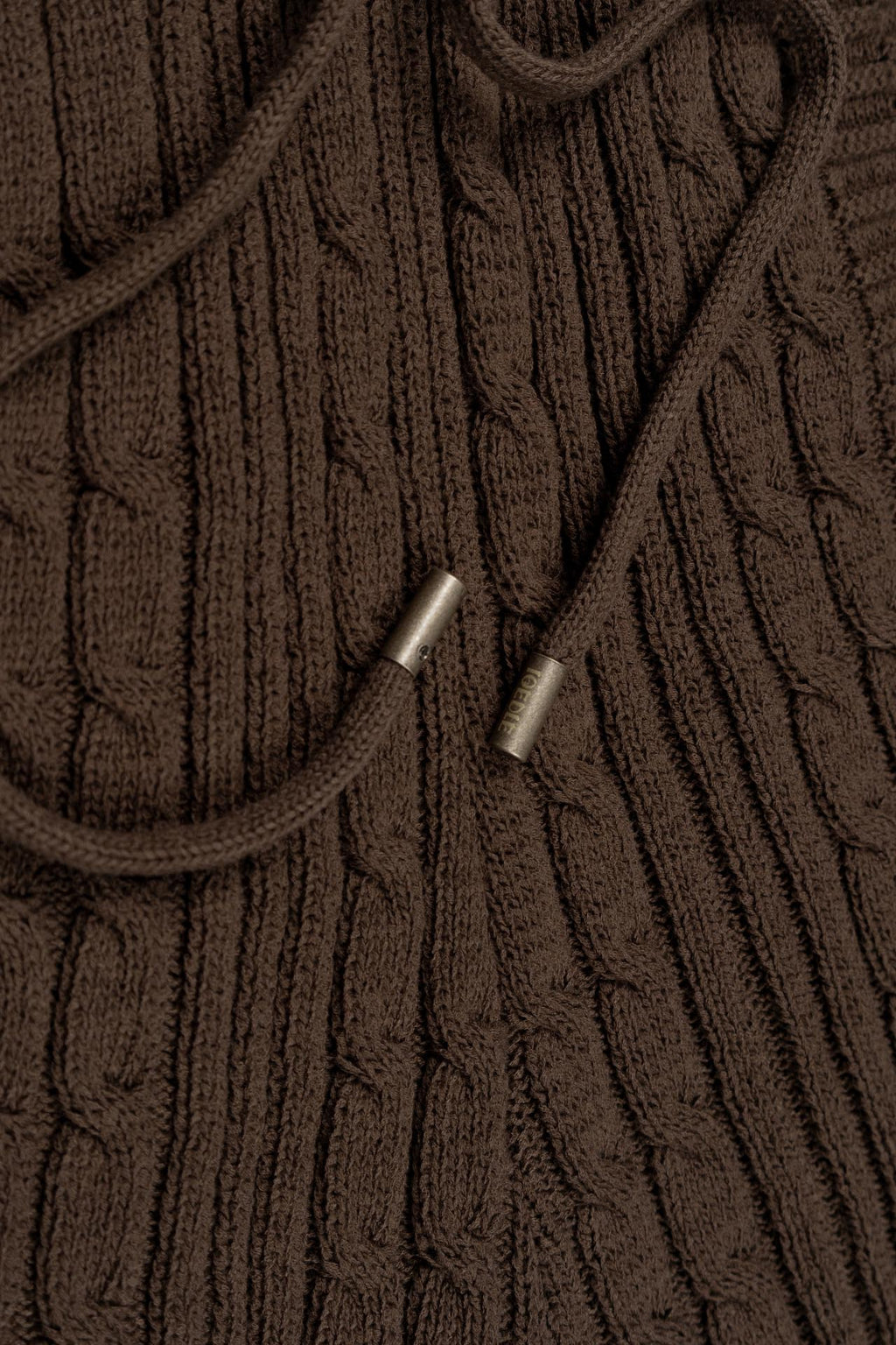 Ioedle - Seeping New Town Cable Knit Shorts (Brown) product image 8 | TRAB K-Fashion Australia