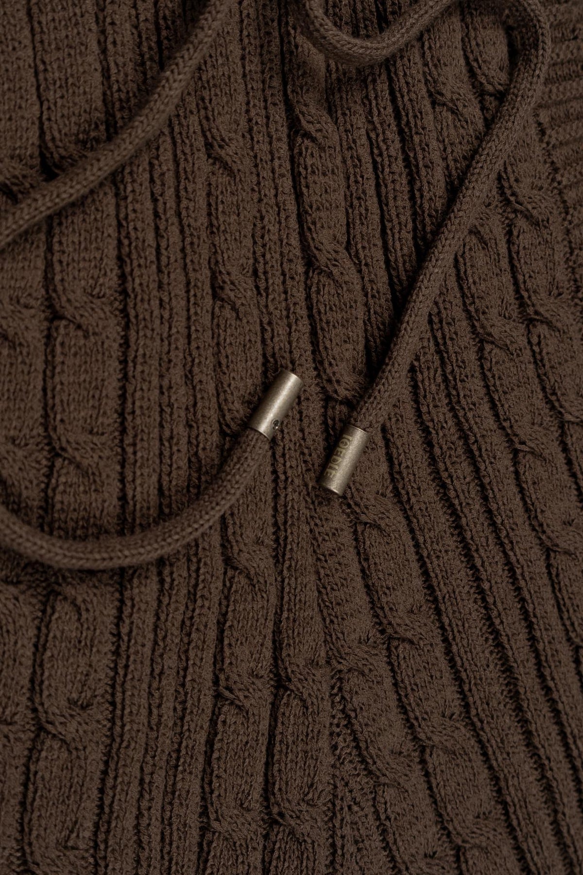 Ioedle - Seeping New Town Cable Knit Shorts (Brown) product image 8 | TRAB K-Fashion Australia