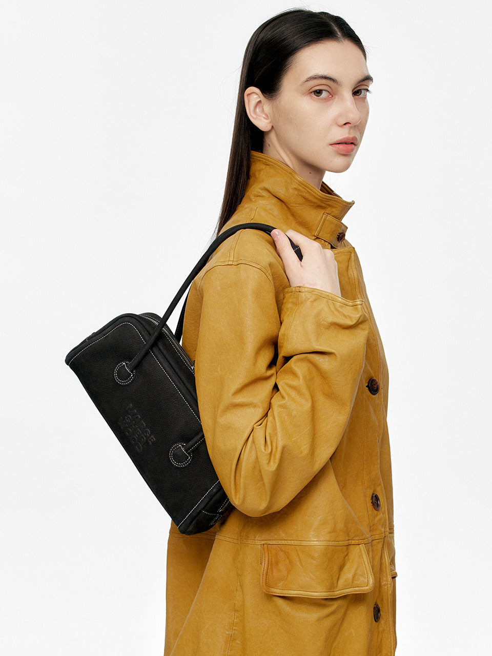 Marge Sherwood - Soft Boston Ew (Black Nubuck) product image 2 | TRAB K-Fashion Australia