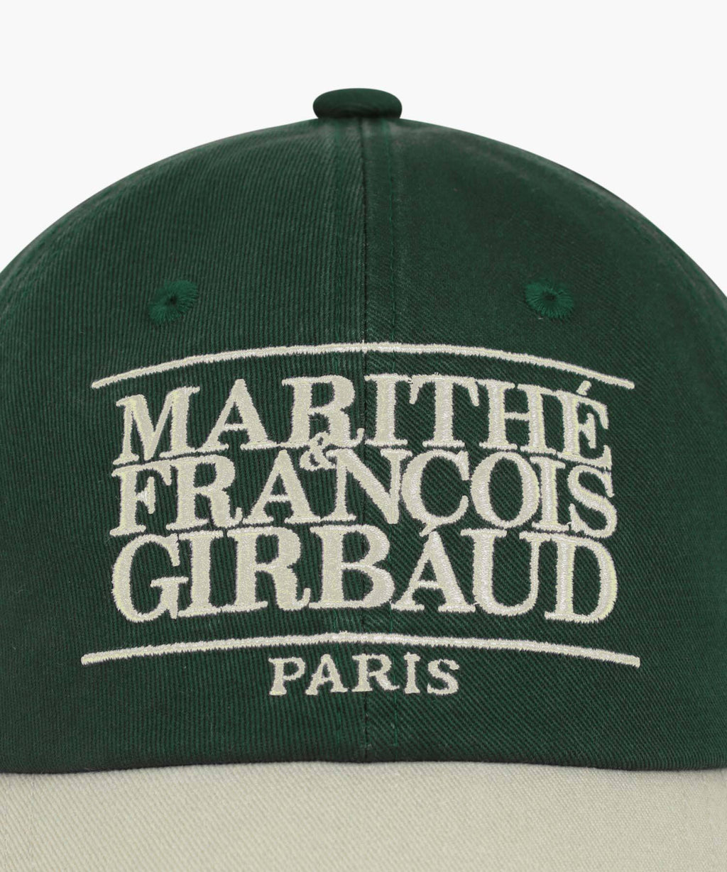 Marithe & Francois Girbaud - Classic Logo 6panel Color Block Cap (Beige) product image 3 | TRAB K-Fashion Australia