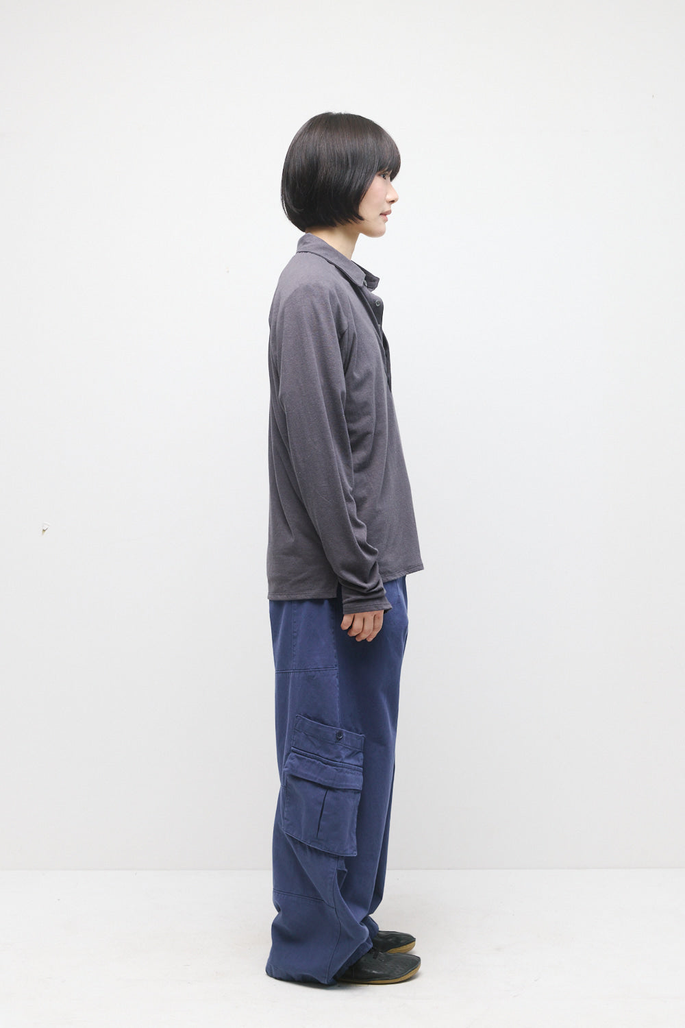 Hatchingroom - Polo Tee (Purple Charcoal) product image 4 | TRAB K-Fashion Australia