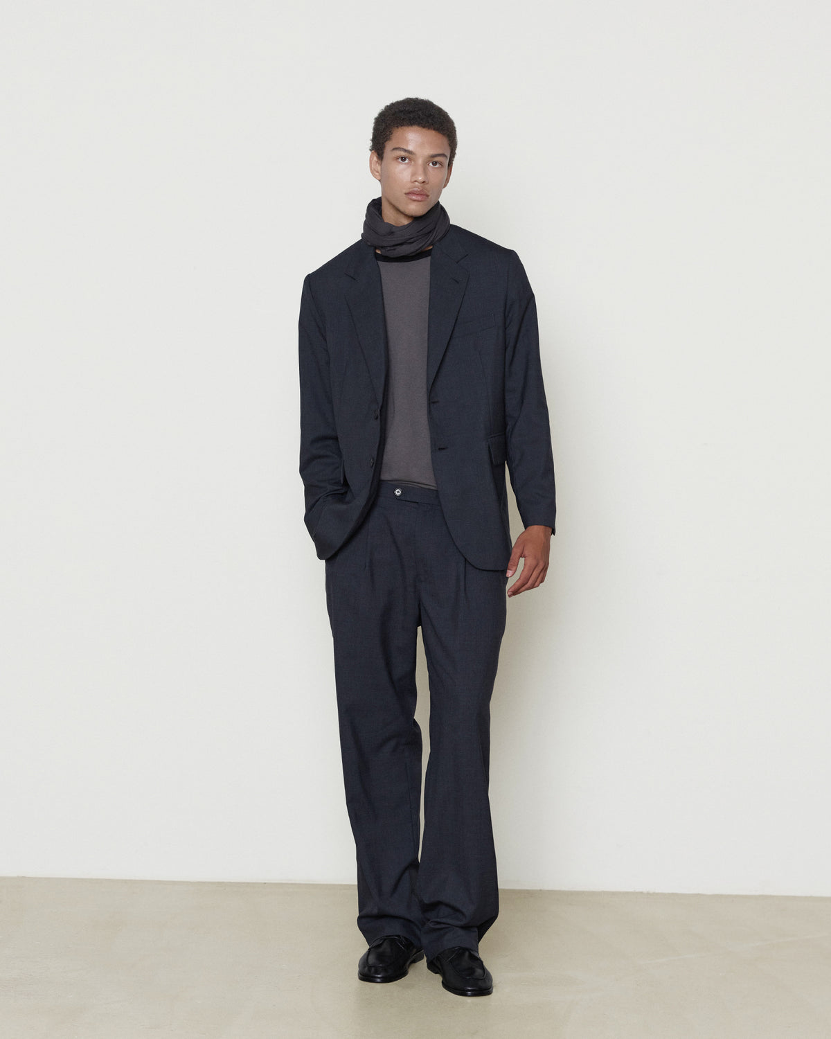 Brownyard - Wool Single Jacket (Charcoal) product image 1 | TRAB K-Fashion Australia