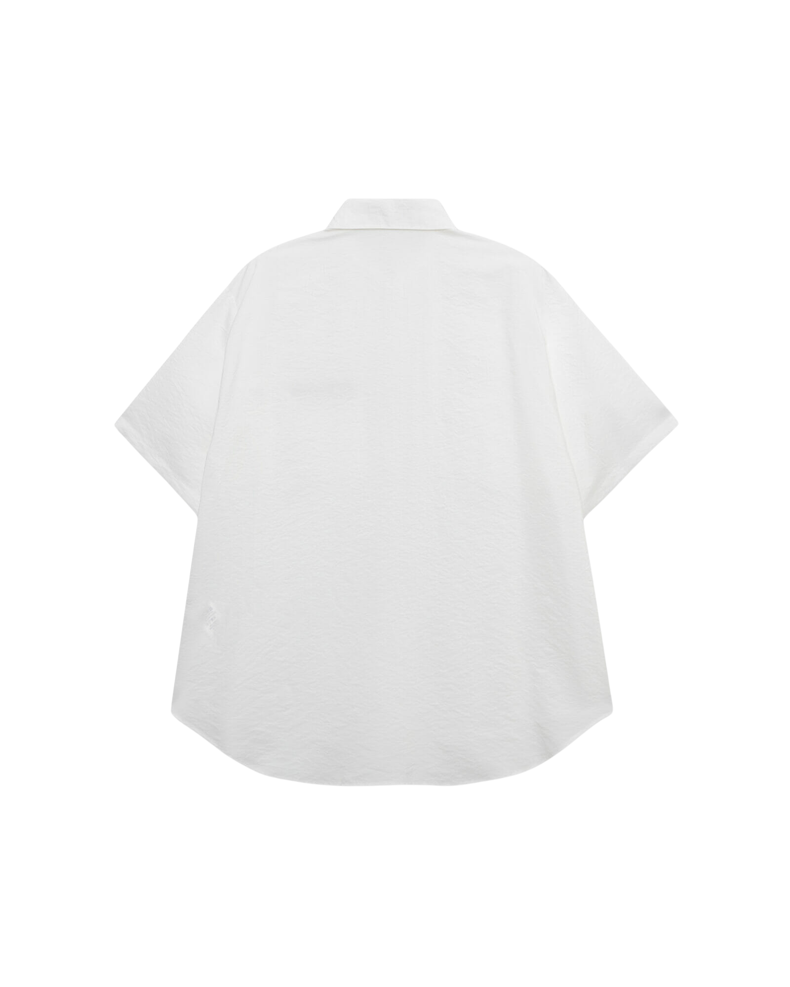 Kimhe Kim - Kimhekim Label Short Sleeve Shirt (White) product image 2 | TRAB K-Fashion Australia
