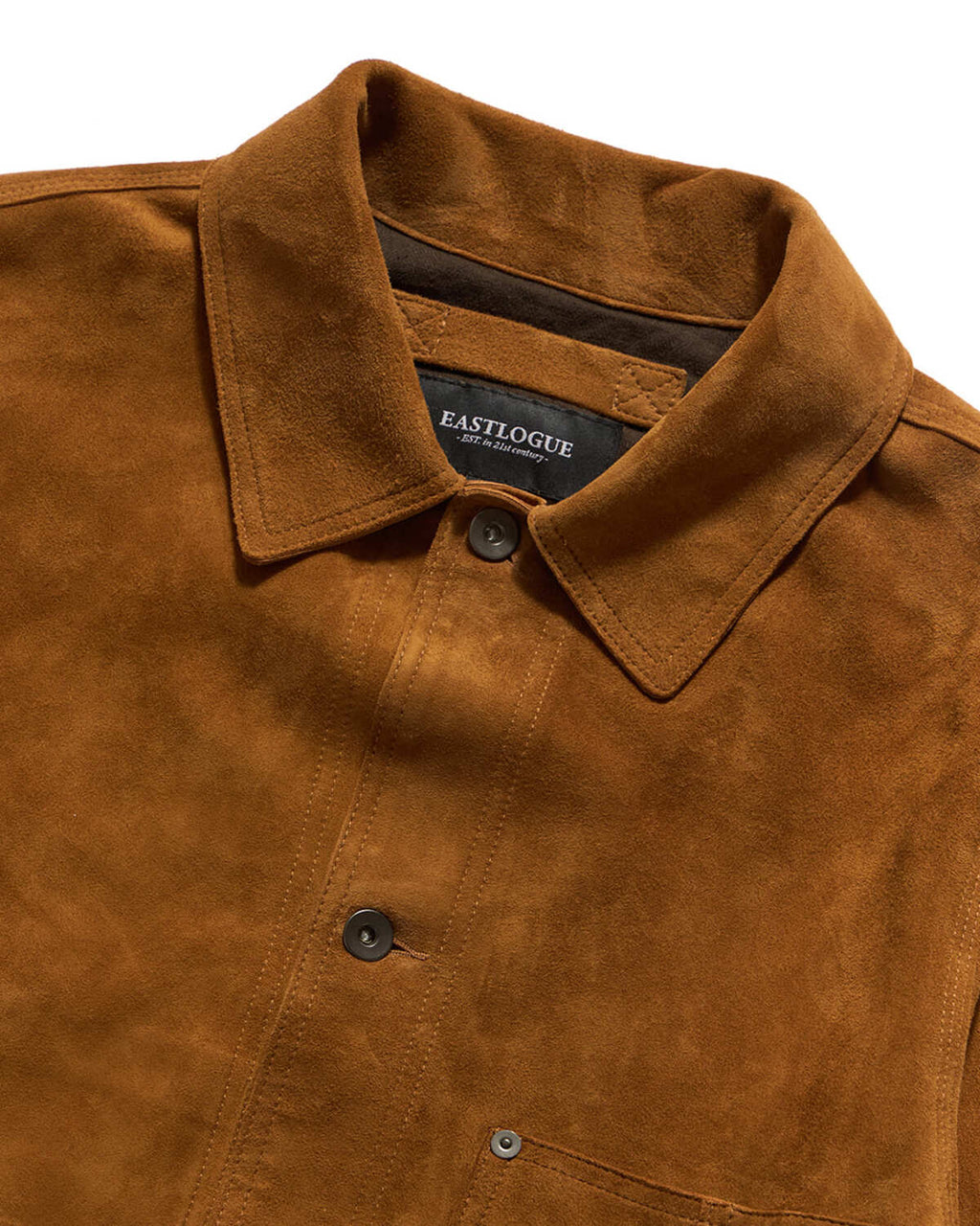Eastlogue - Railman Work Leather Jacket (Beige Suede) product image 8 | TRAB K-Fashion Australia