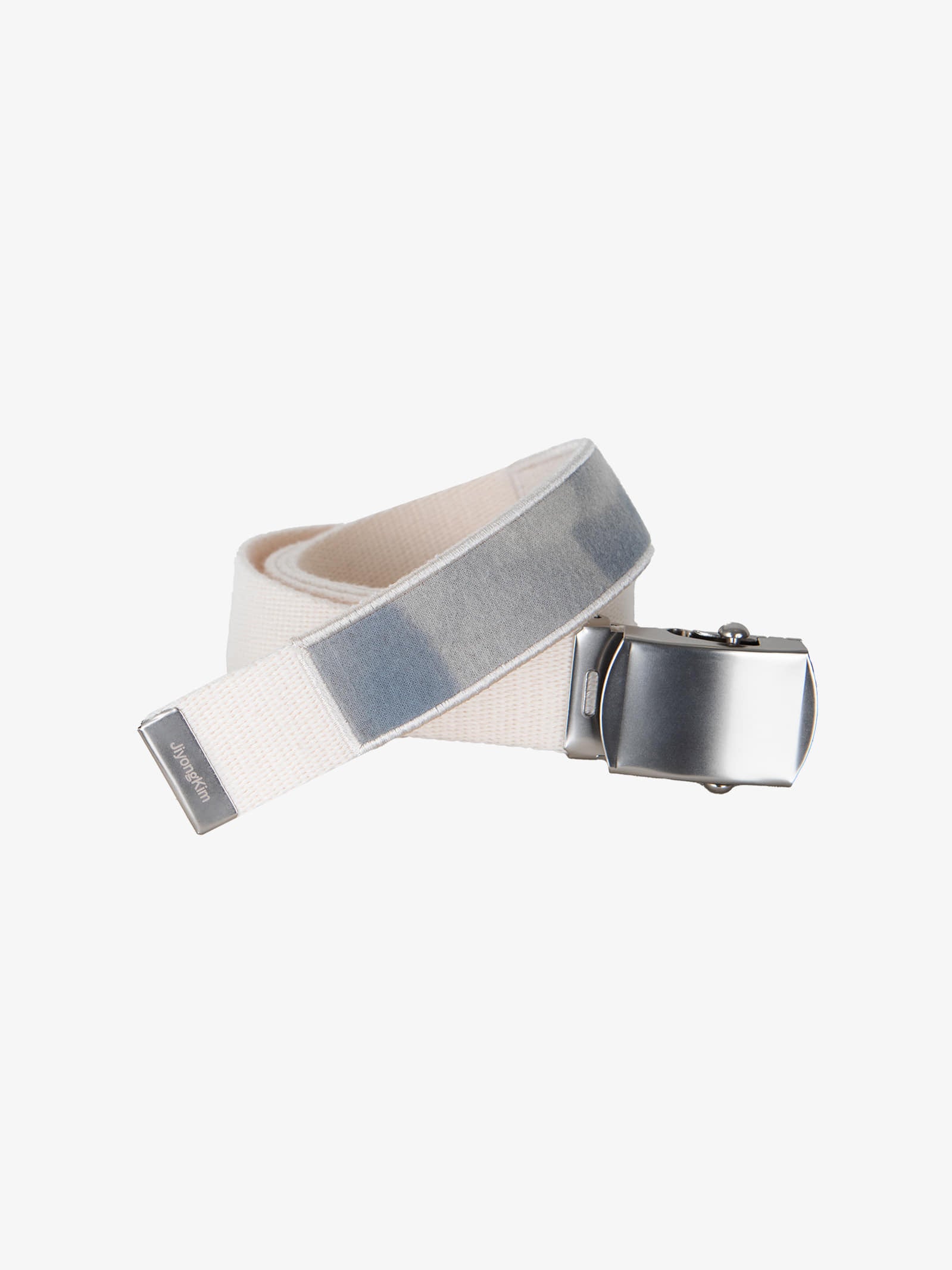Jiyong Kim - Sun-Bleached Military Belt (Ivory) product image 5 | TRAB K-Fashion Australia