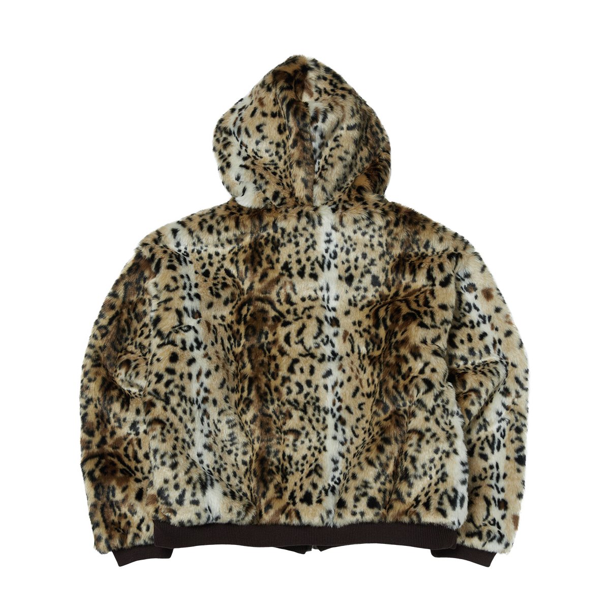 Thug Club - TC Leopard Fur Jacket (Yellow/Black) product image 2 | TRAB K-Fashion Australia