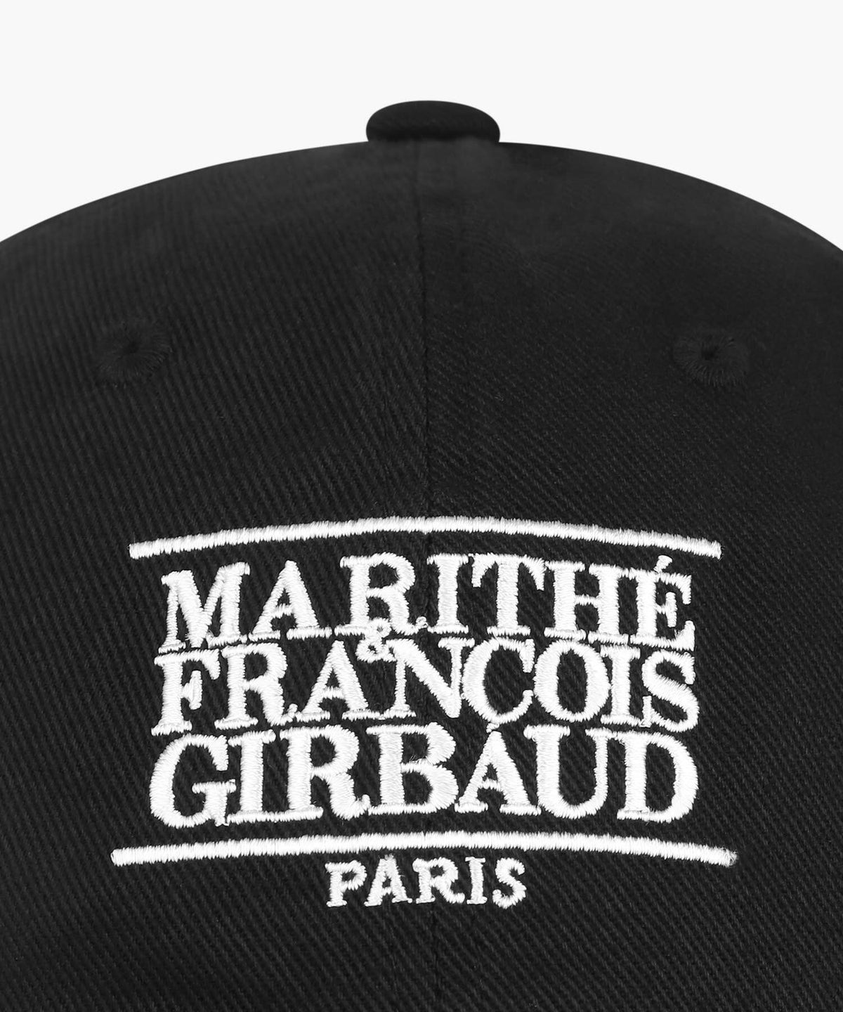 Marithe & Francois Girbaud - Small Classic Logo Cap (Black) product image 3 | TRAB K-Fashion Australia