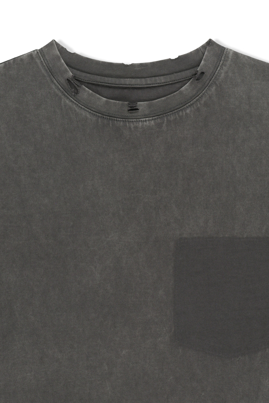 Matin Kim - Vintage Washed Calligraphy Back Logo Top (Charcoal) product image 3 | TRAB K-Fashion Australia