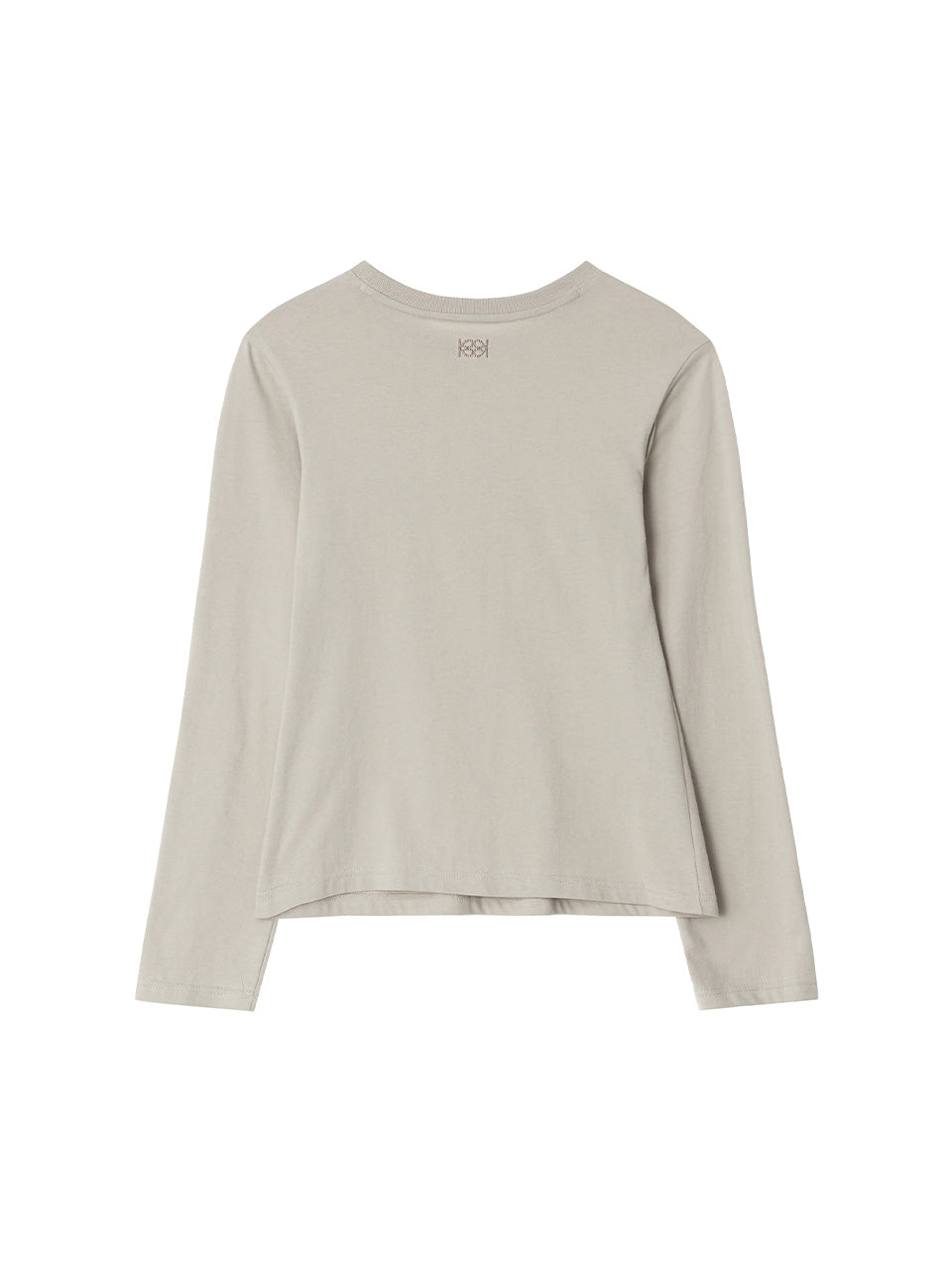 Kijun - Logo Studded Tee Taupe product image 8 | TRAB K-Fashion Australia