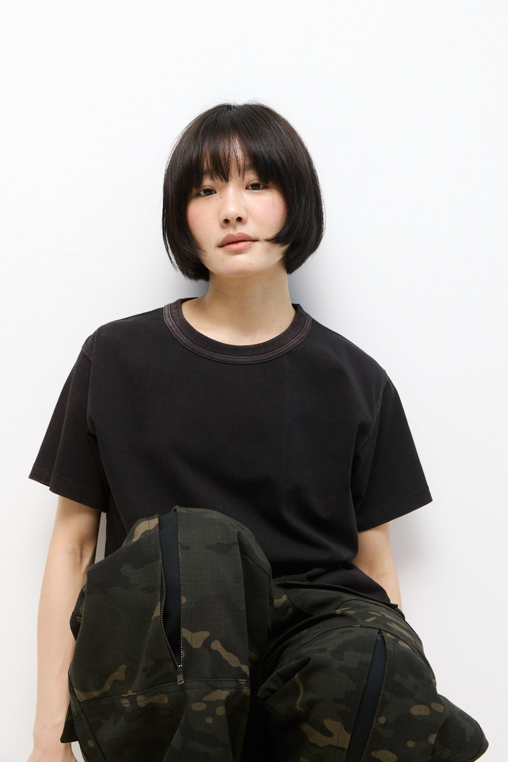 Hatchingroom - Bleached Tee (Black) product image 6 | TRAB K-Fashion Australia