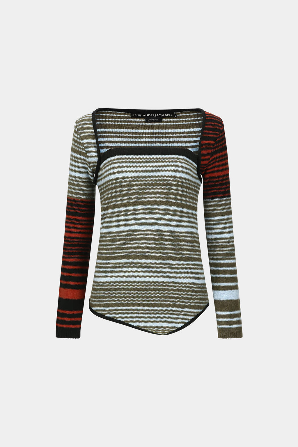 Andersson Bell - Nora Multi Stripe Bolero Top (Multi) product image 7 | TRAB K-Fashion Australia