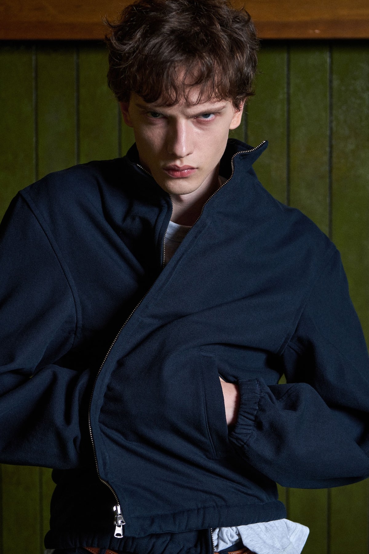 STU - Shift High-neck Jacket (Navy) product image 13 | TRAB K-Fashion Australia