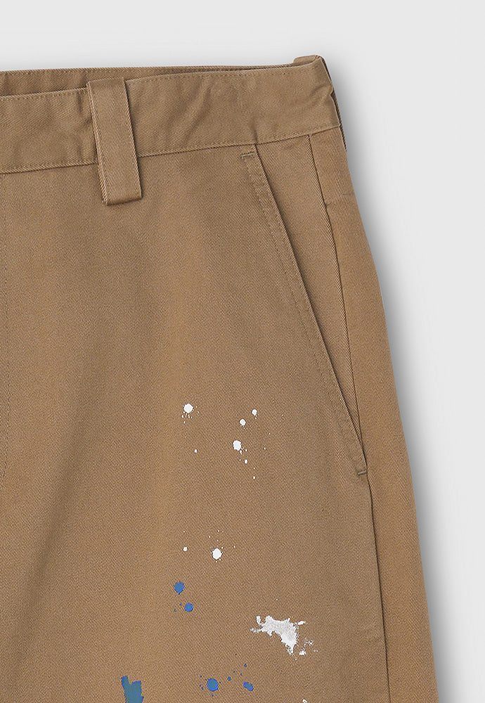 Tonywack - Wide-Leg Heavy Cotton Painter Pants (Beige) product image 10 | TRAB K-Fashion Australia