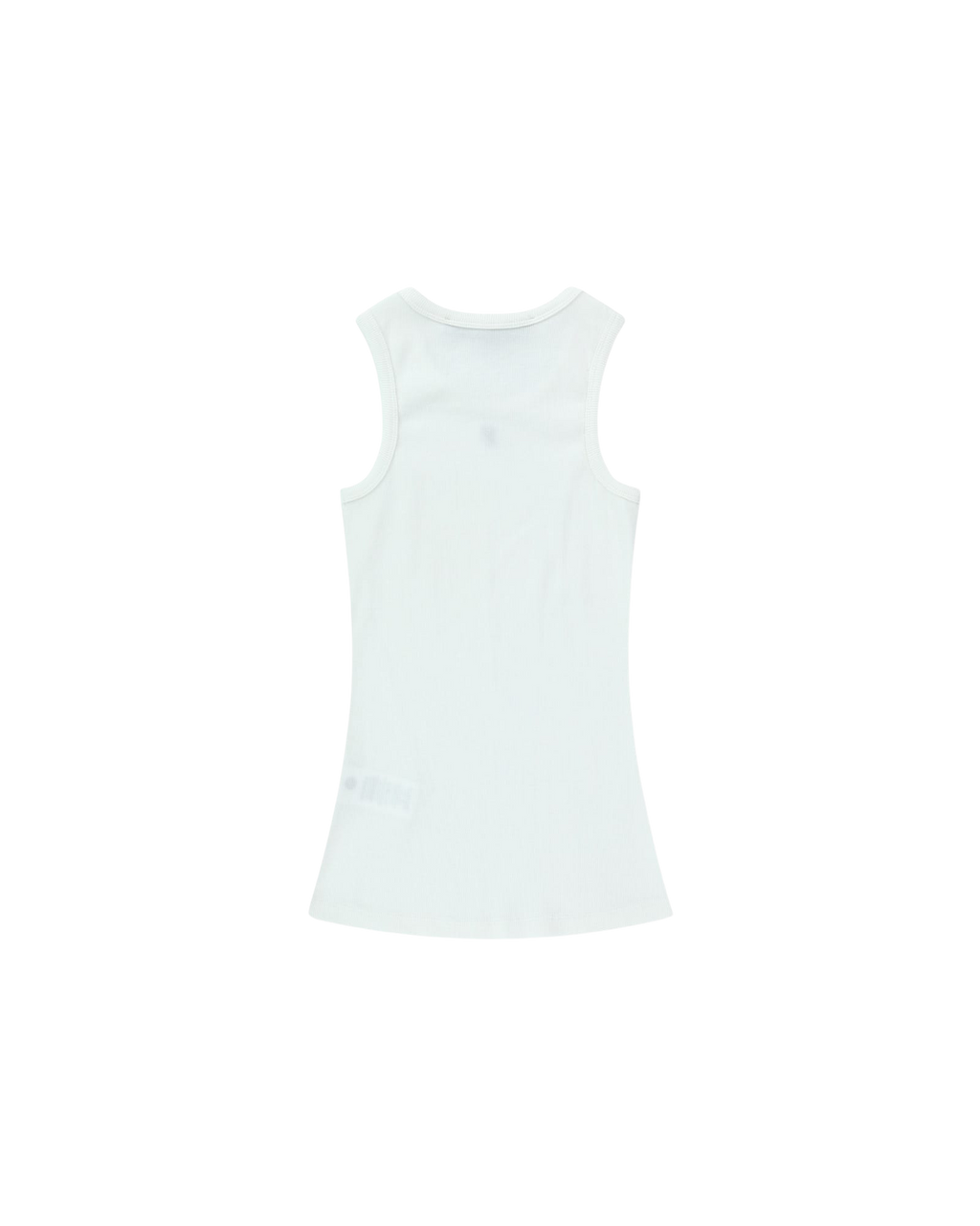 Kimhe Kim - Mini Heart Embroidered Sleeveless Jersey Top (White) product image 2 | TRAB K-Fashion Australia