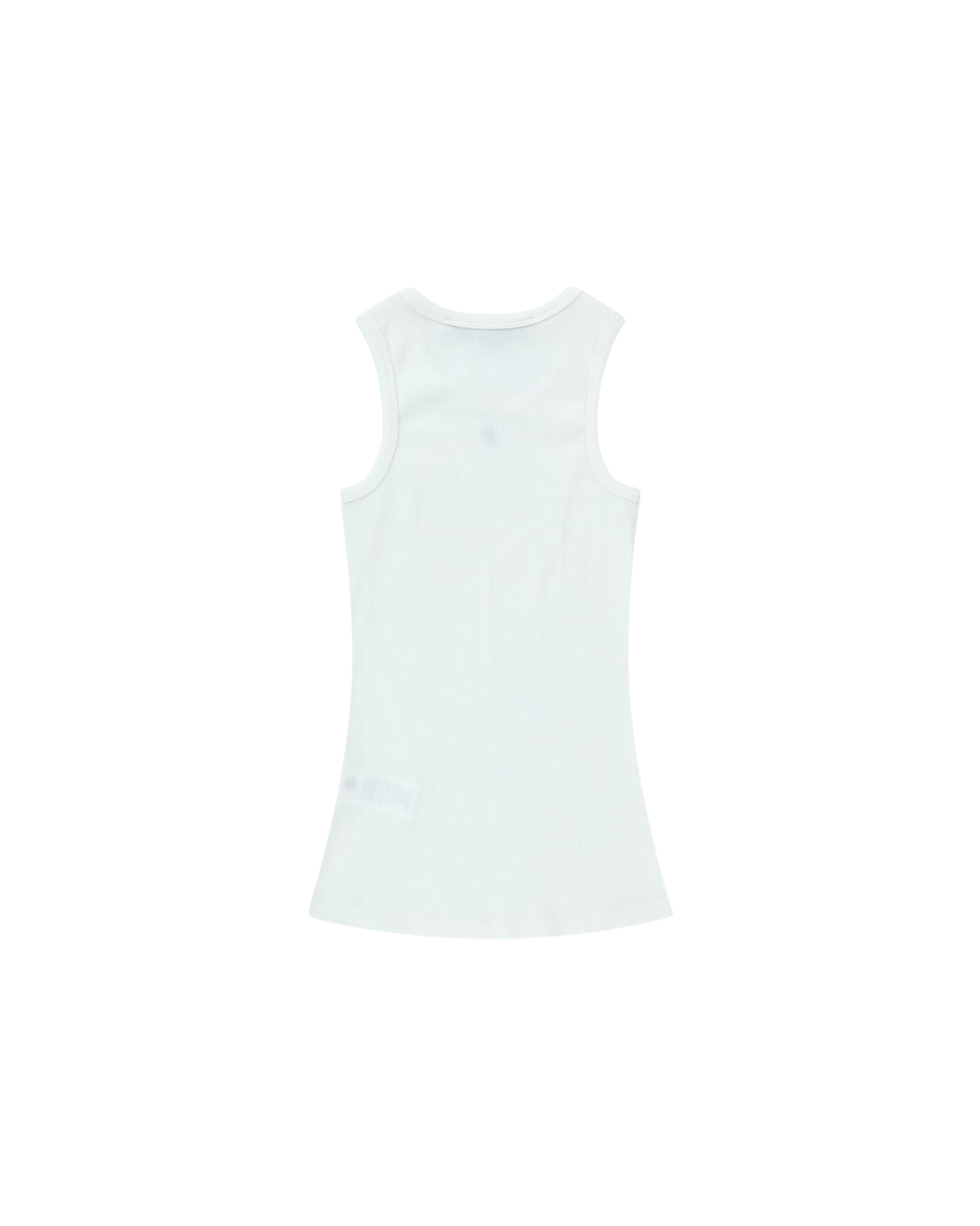Kimhe Kim - Mini Heart Embroidered Sleeveless Jersey Top (White) product image 2 | TRAB K-Fashion Australia
