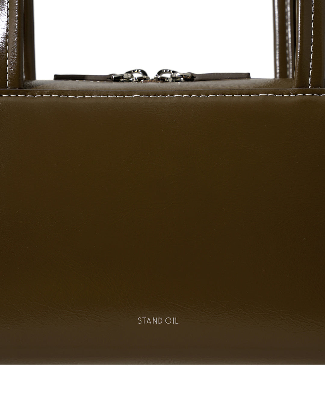 Stand Oil - Post bag (Stitch Mocha) product image 4 | TRAB K-Fashion Australia