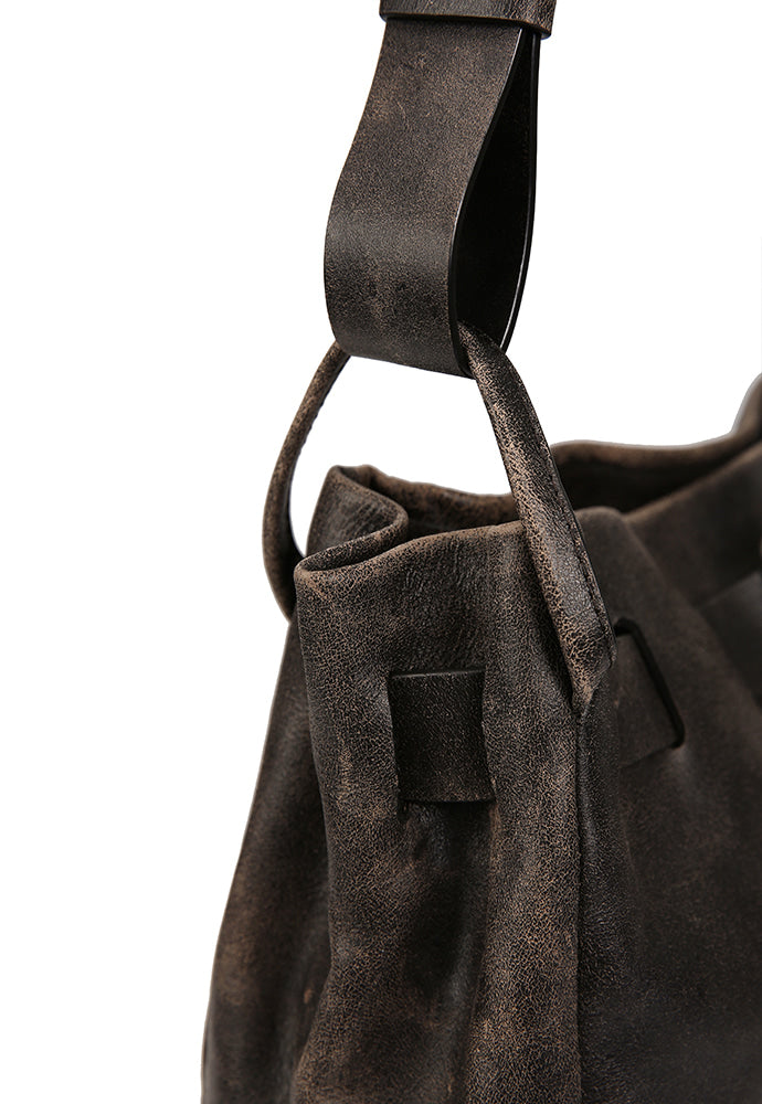 Art if acts - Belted Milano Bag (Vintage Wood) product image 9 | TRAB K-Fashion Australia