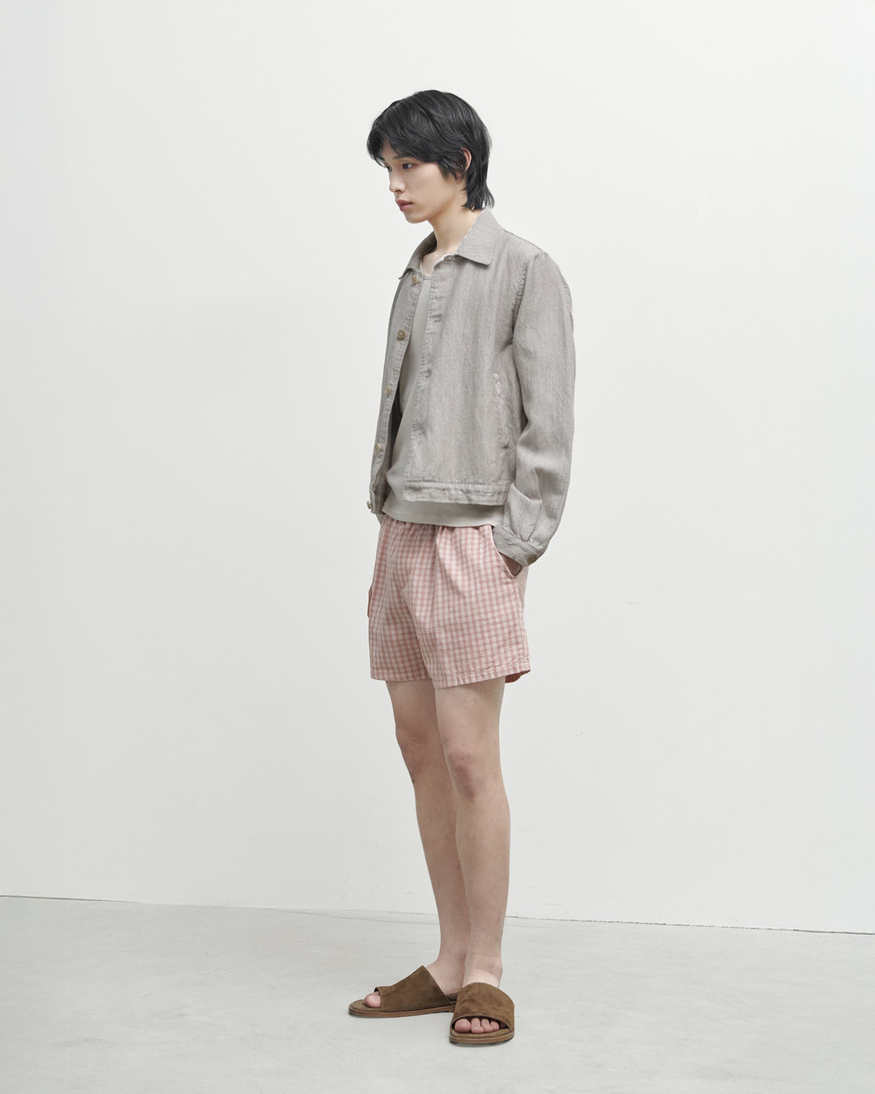 Brownyard - Check Shorts (Pink) product image 2 | TRAB K-Fashion Australia