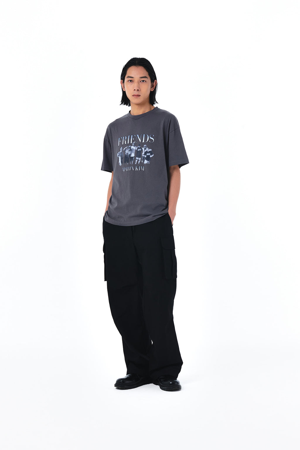 Matin Kim - Autumn Cargo Pants (Black) product image 13 | TRAB K-Fashion Australia