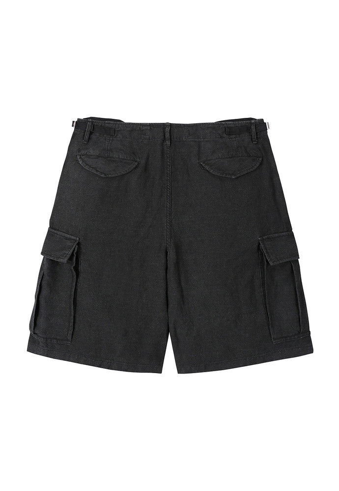 Art if acts - Linen M-51 Shorts (Black) product image 7 | TRAB K-Fashion Australia