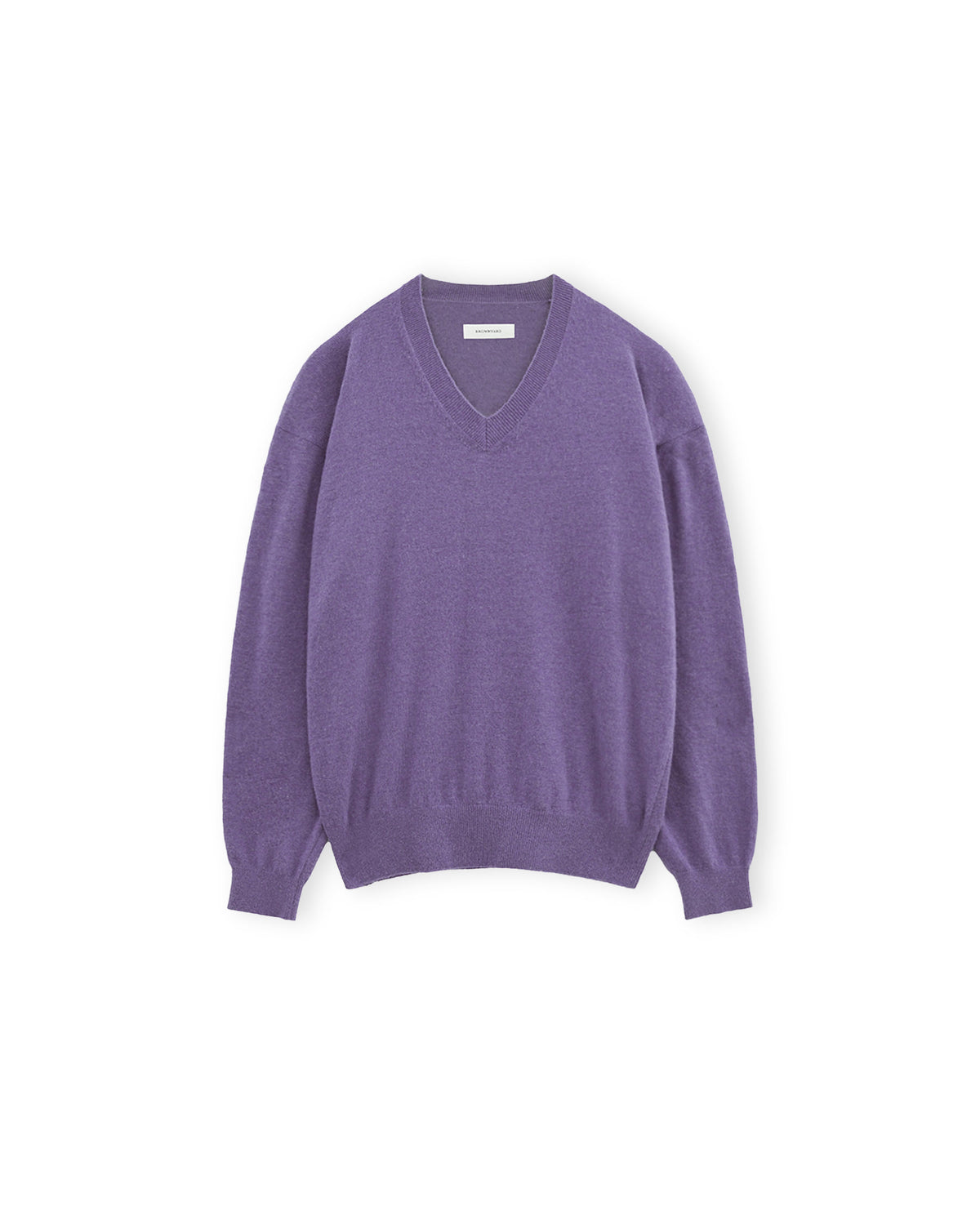 Brownyard - Extra Super Fine V Neck Knit (Purple) product image 5 | TRAB K-Fashion Australia