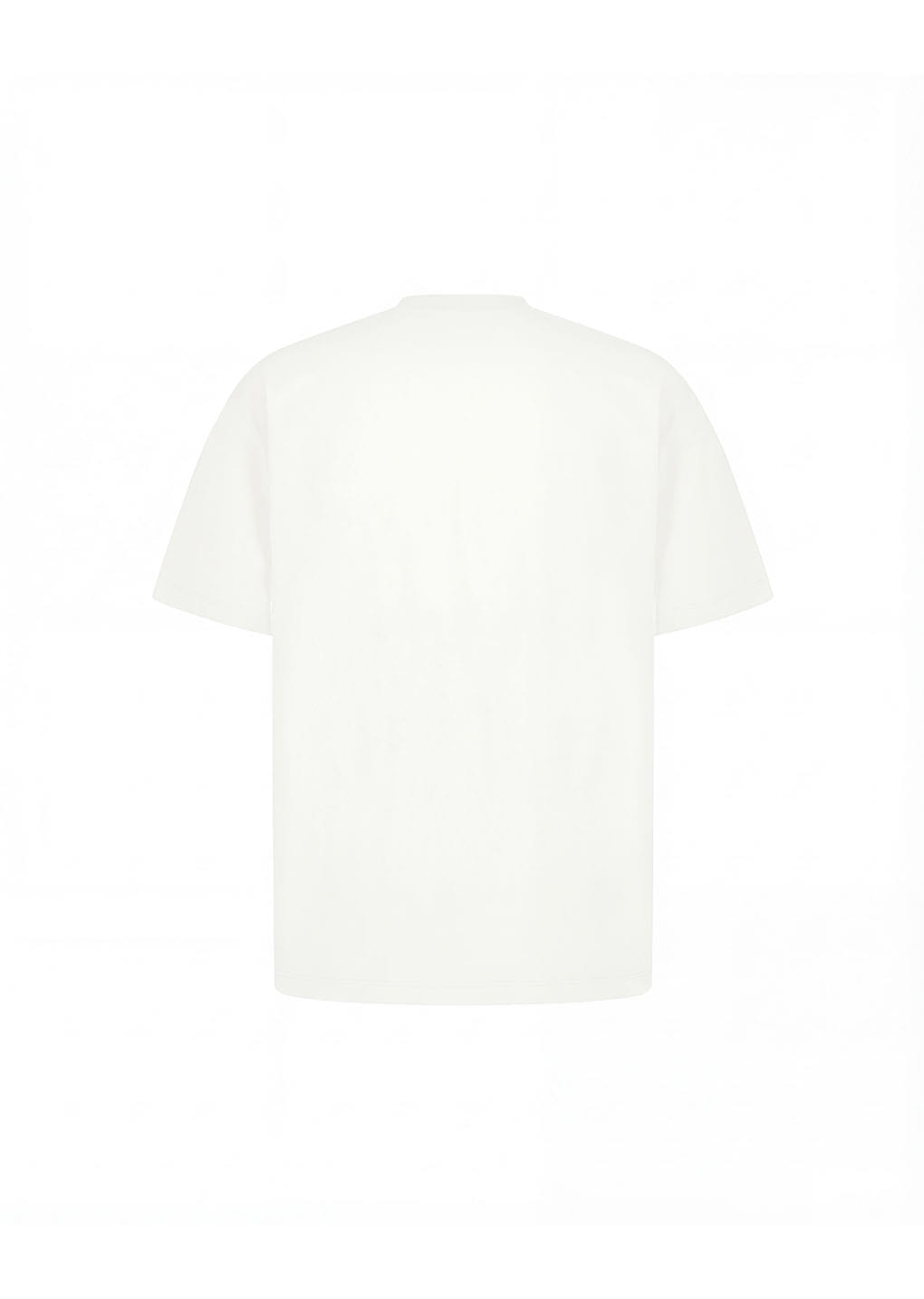 Amomento - Mock Neck T-shirt (White) product image 6 | TRAB K-Fashion Australia