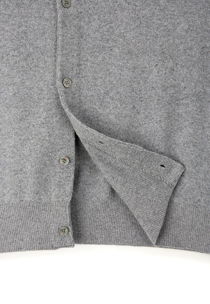 Art if acts - Wholegarment Round Neck Cardigan (Steel Grey) product image 11 | TRAB K-Fashion Australia