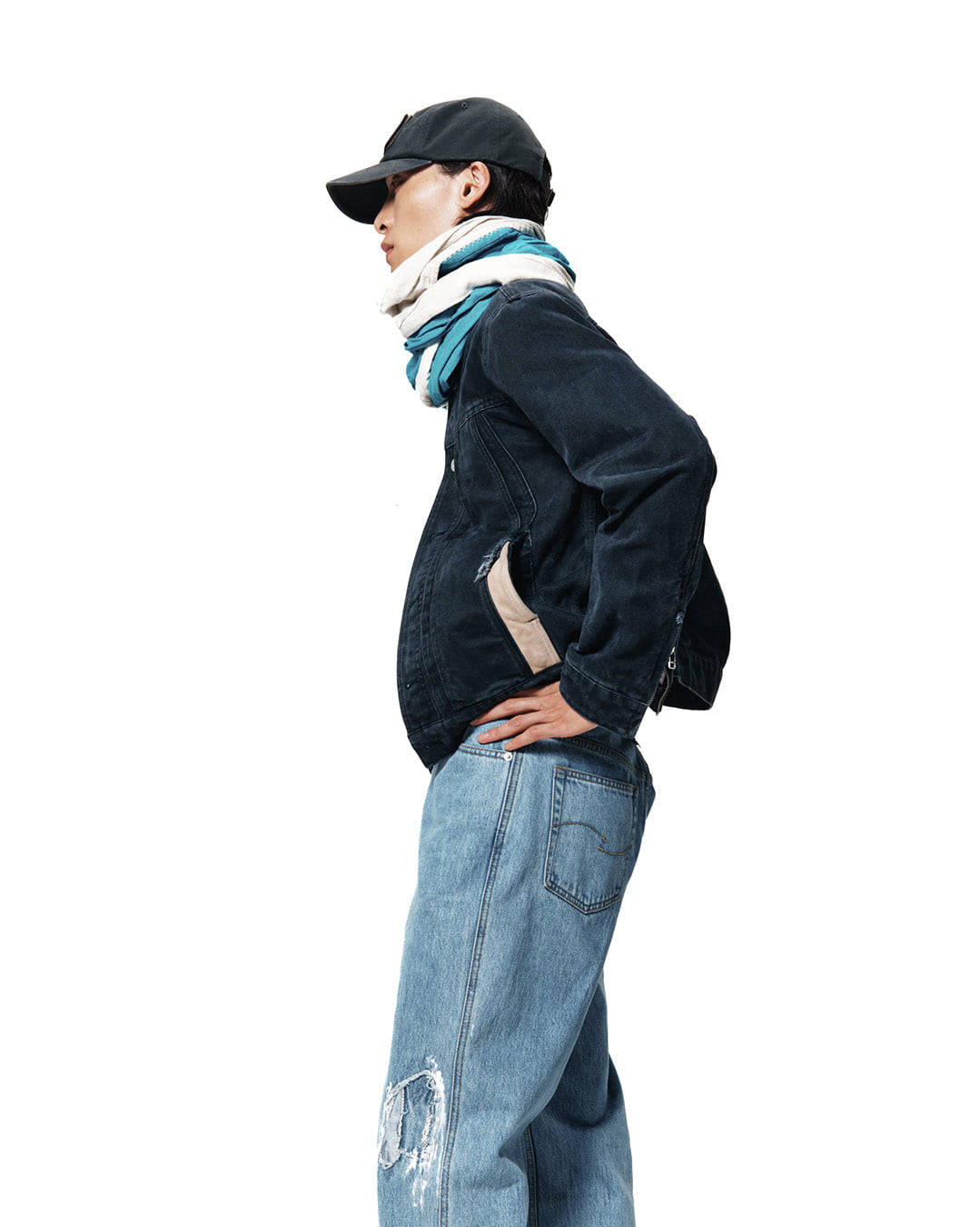 XLIM - Ep.8 04 Trousers (Blue) product image 14 | TRAB K-Fashion Australia