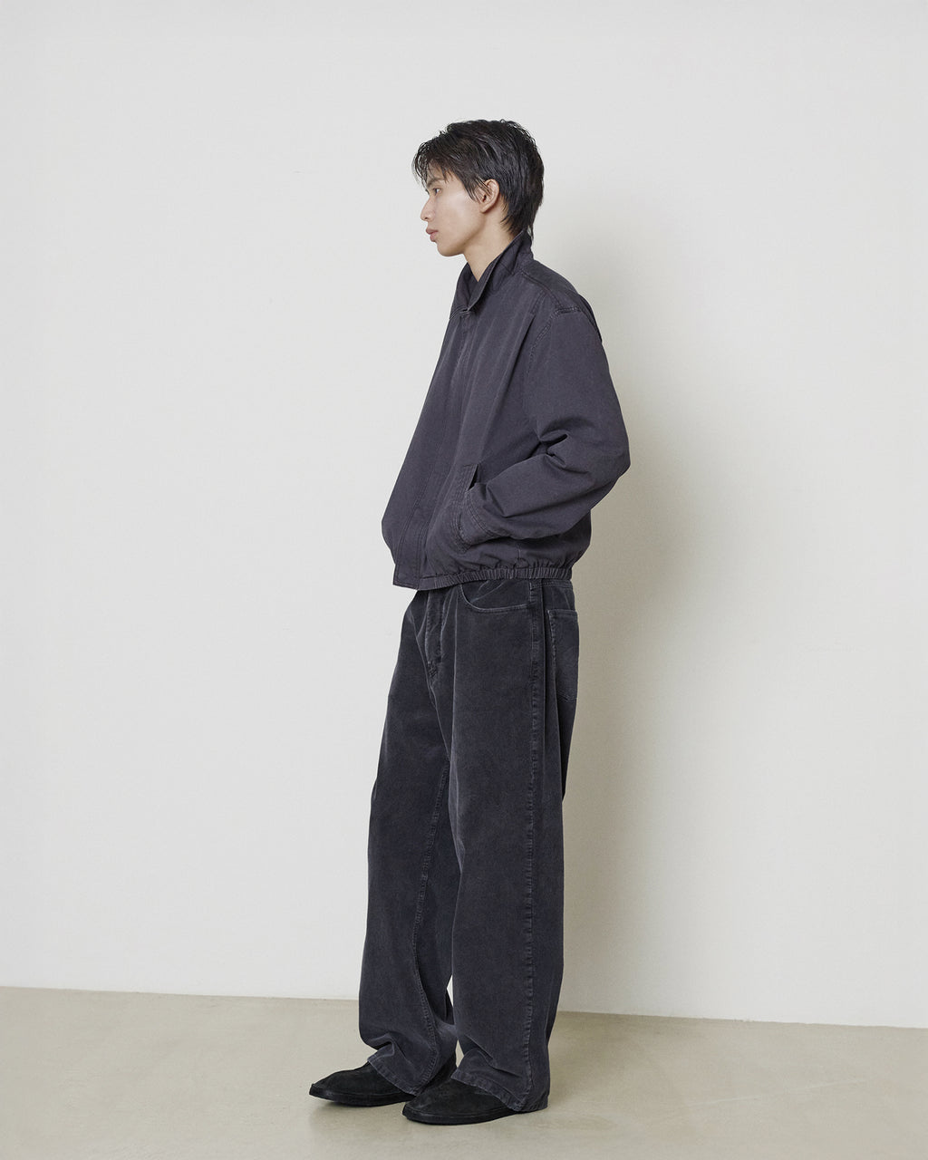 Brownyard - Vintage Cotton Blouson (Navy) product image 2 | TRAB K-Fashion Australia