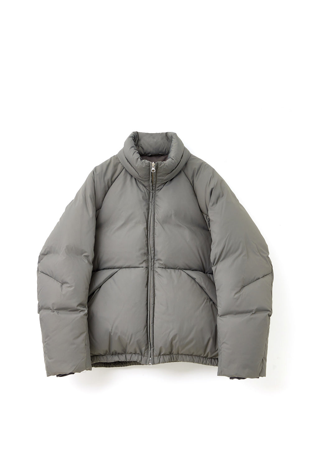 Hatchingroom - Heavy Goose Down Puffer Jacket Olive (Grey) product image 2 | TRAB K-Fashion Australia