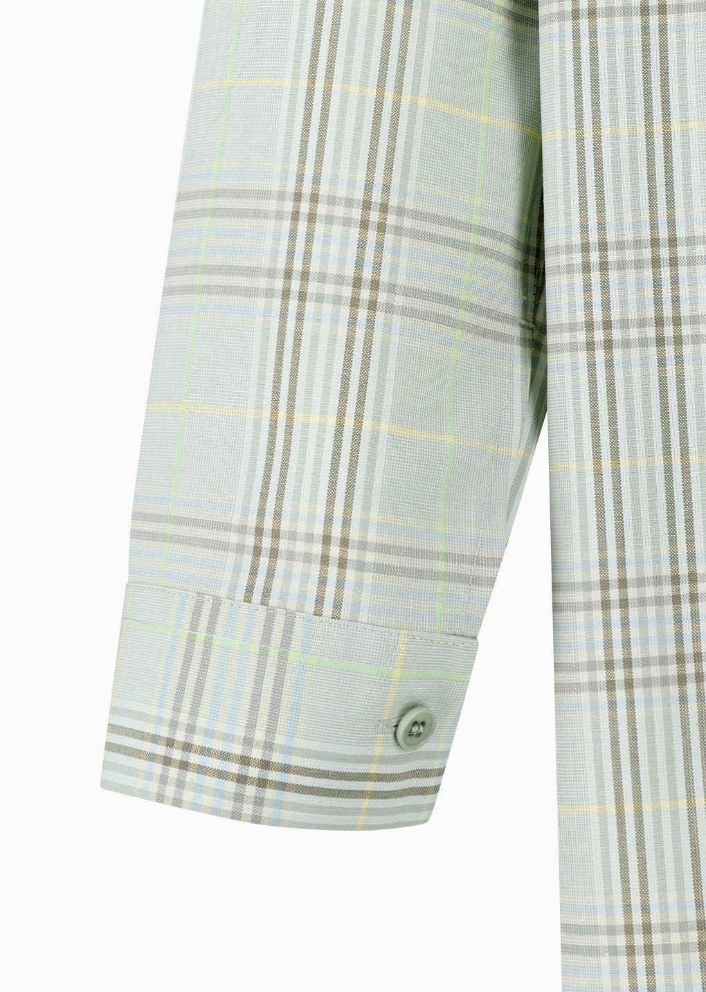 Amomento - Oversized pocket check shirt (Mint) product image 12 | TRAB K-Fashion Australia