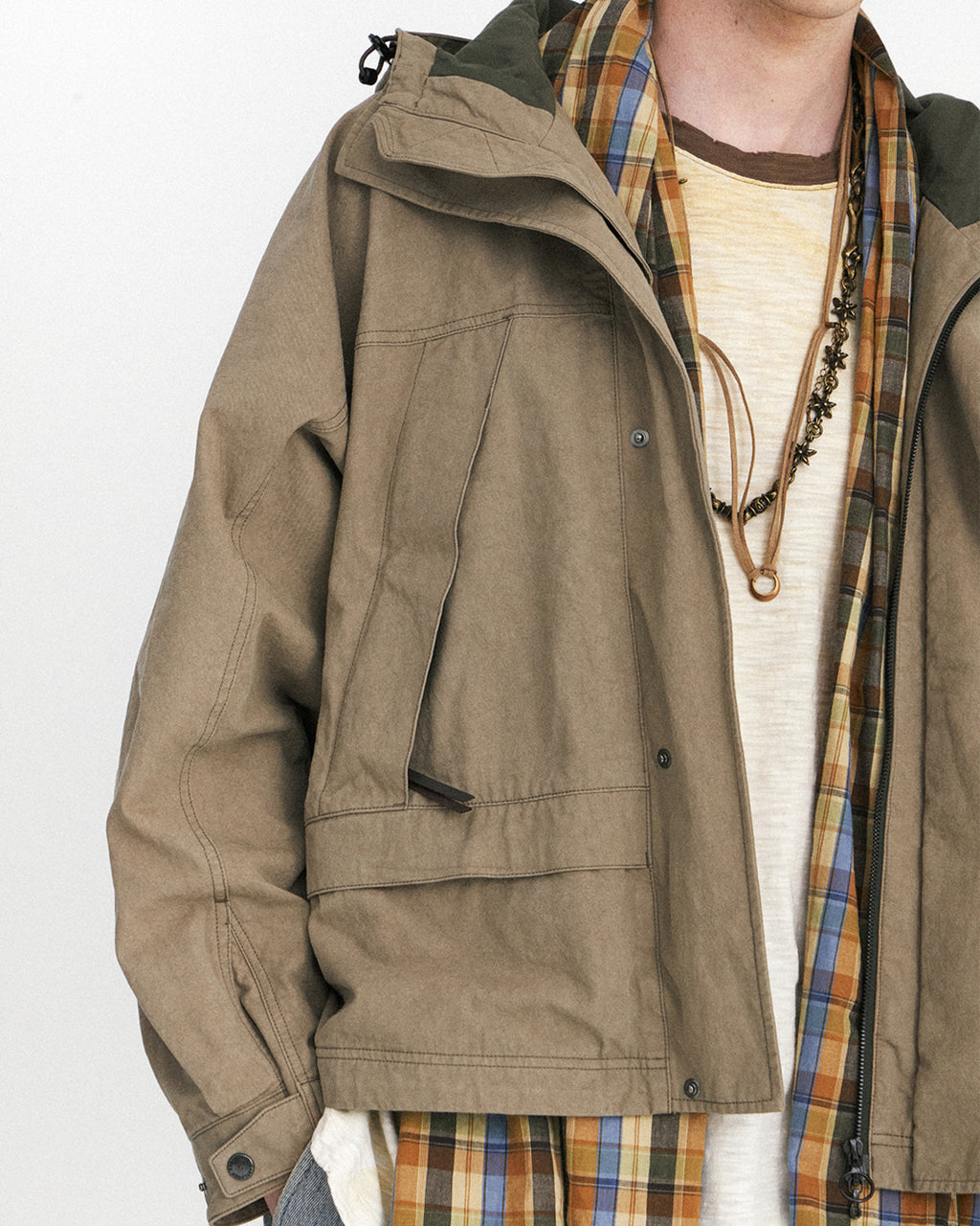 Eastlogue - Traveler Shield Parka (Sand) product image 7 | TRAB K-Fashion Australia