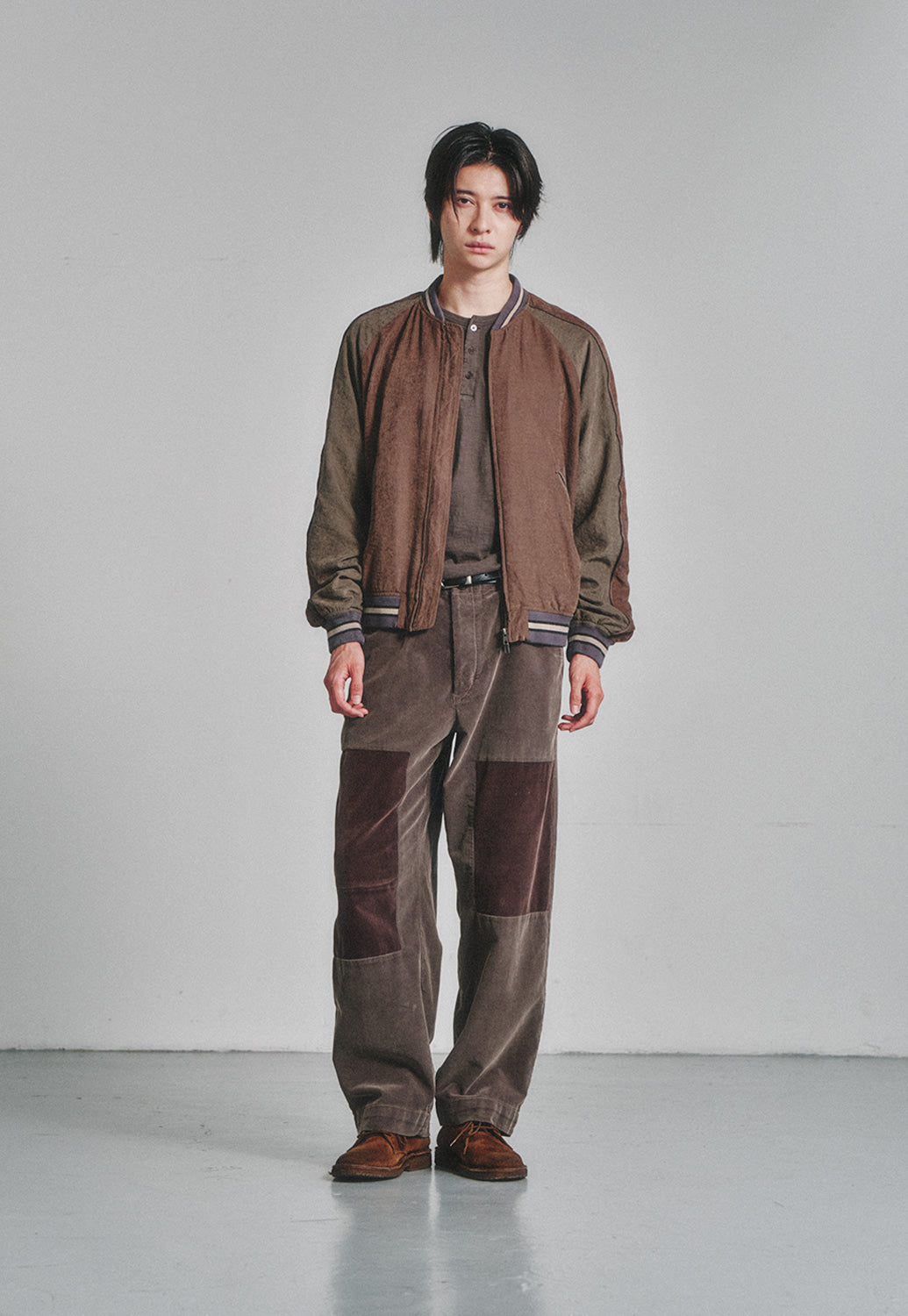 Art if acts - Vintage Souvenir Jacket (Old Brown/Moss) product image 2 | TRAB K-Fashion Australia