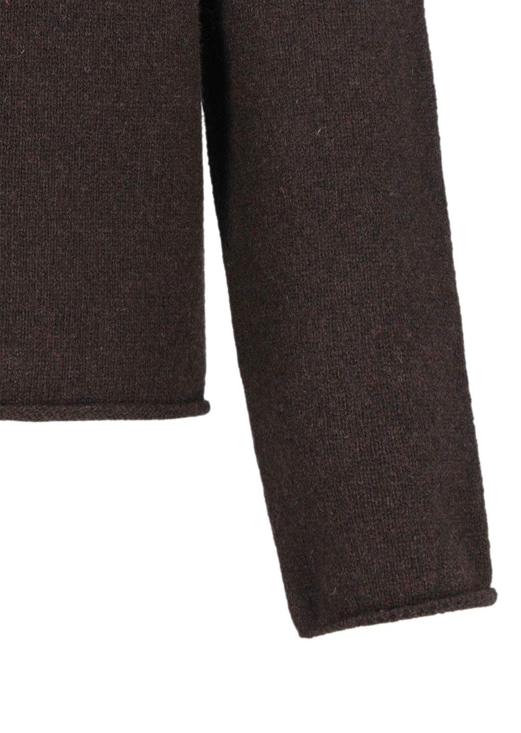 Amomento - Flower jacquard knit top (Brown) product image 11 | TRAB K-Fashion Australia