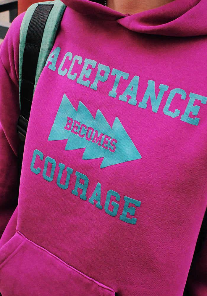 Collect Pieces - Abc Hoodie (Magenta) product image 10 | TRAB K-Fashion Australia