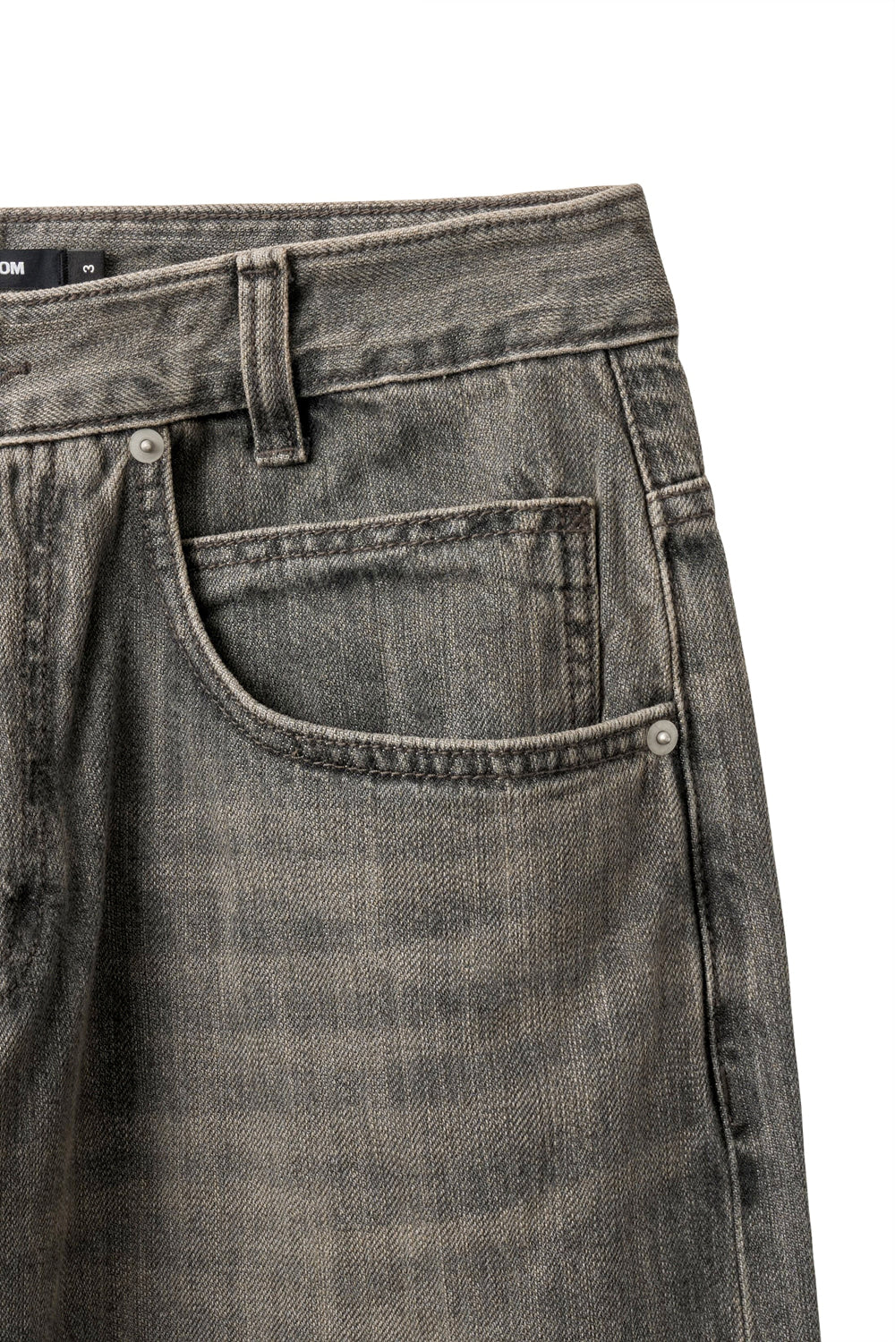 Hatchingroom - Regular Selvedge Jeans Slub (Vintage Grey) product image 4 | TRAB K-Fashion Australia