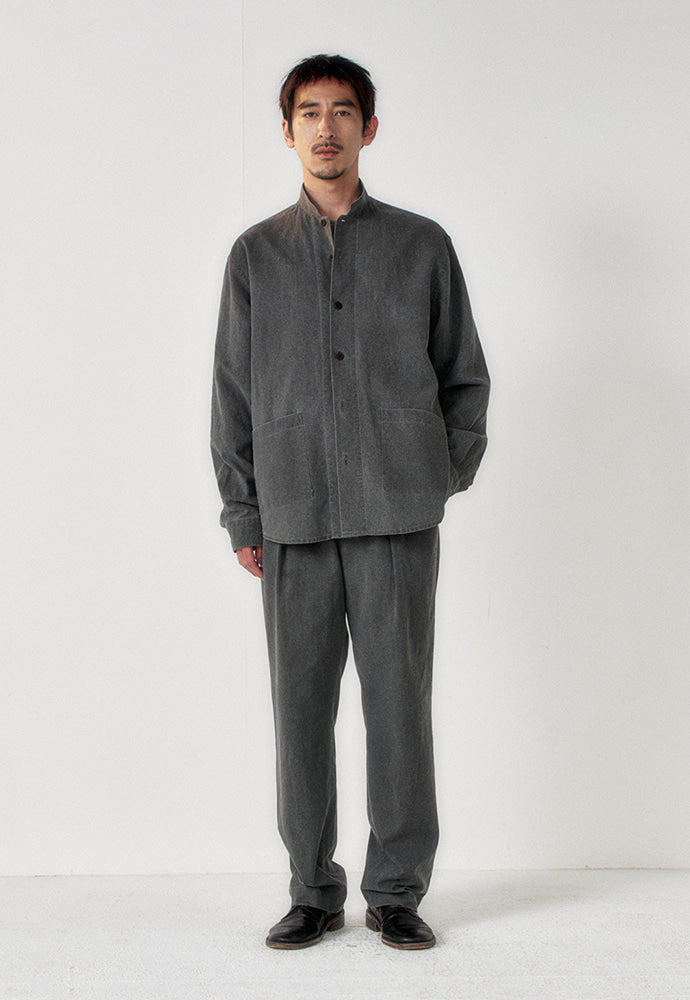 Art if acts - Linen Oriental Jacket (Charcoal) product image 3 | TRAB K-Fashion Australia