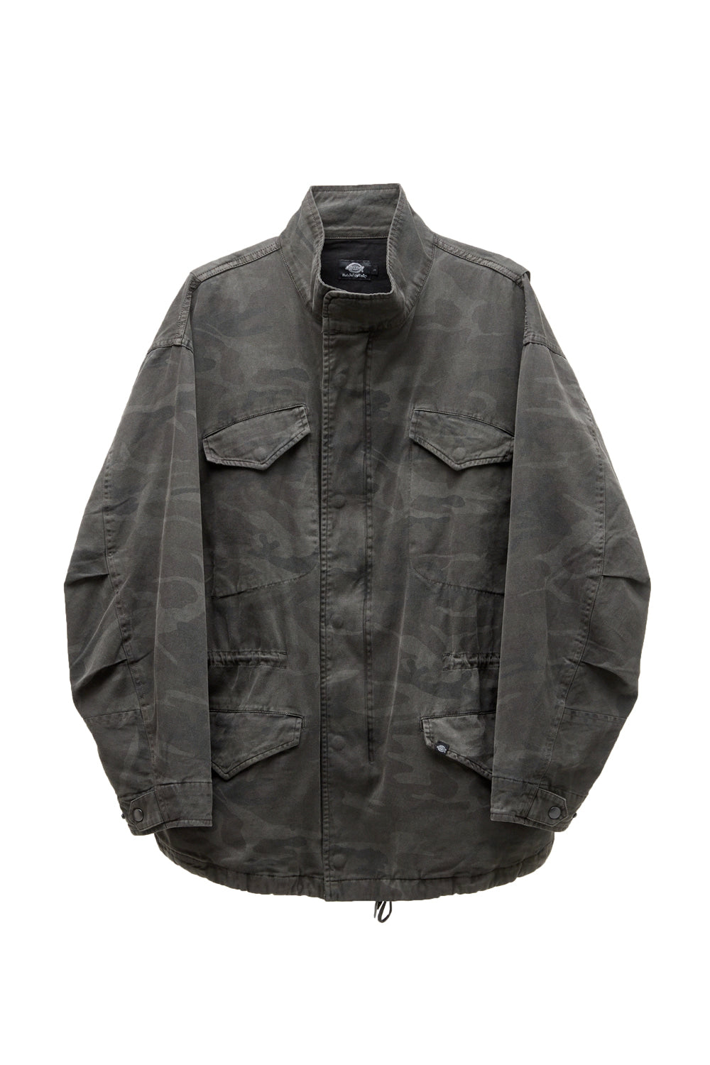 Hatchingroom - Field Parka Camo (Dyed Charcoal) product image 1 | TRAB K-Fashion Australia