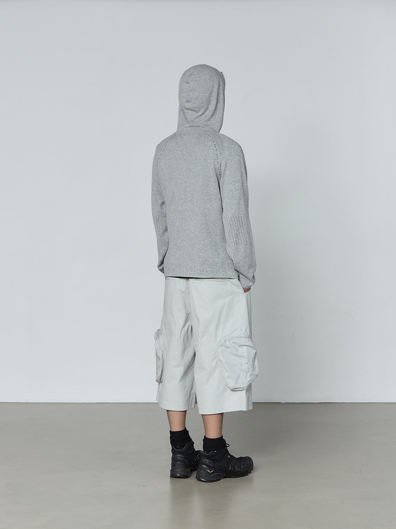 San San Gear - Cargo Shorts (Light Grey) product image 3 | TRAB K-Fashion Australia