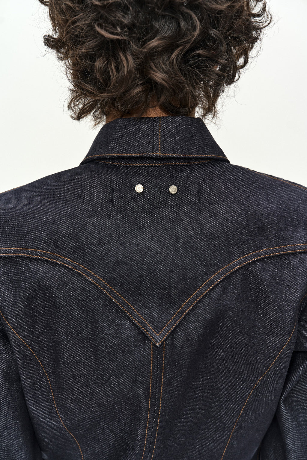 Andersson Bell - Western Patched Shirt (indigo) (Indigo) product image 9 | TRAB K-Fashion Australia