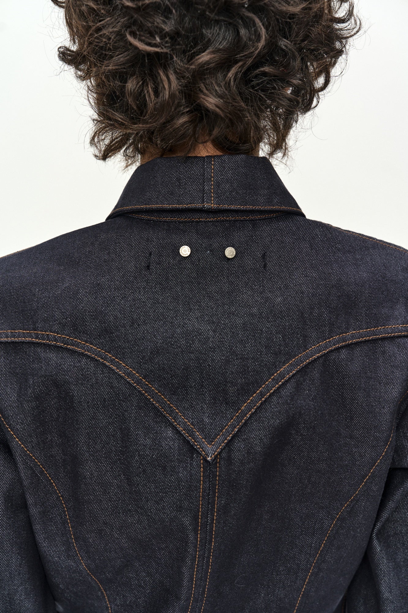 Andersson Bell - Western Patched Shirt (indigo) (Indigo) product image 9 | TRAB K-Fashion Australia