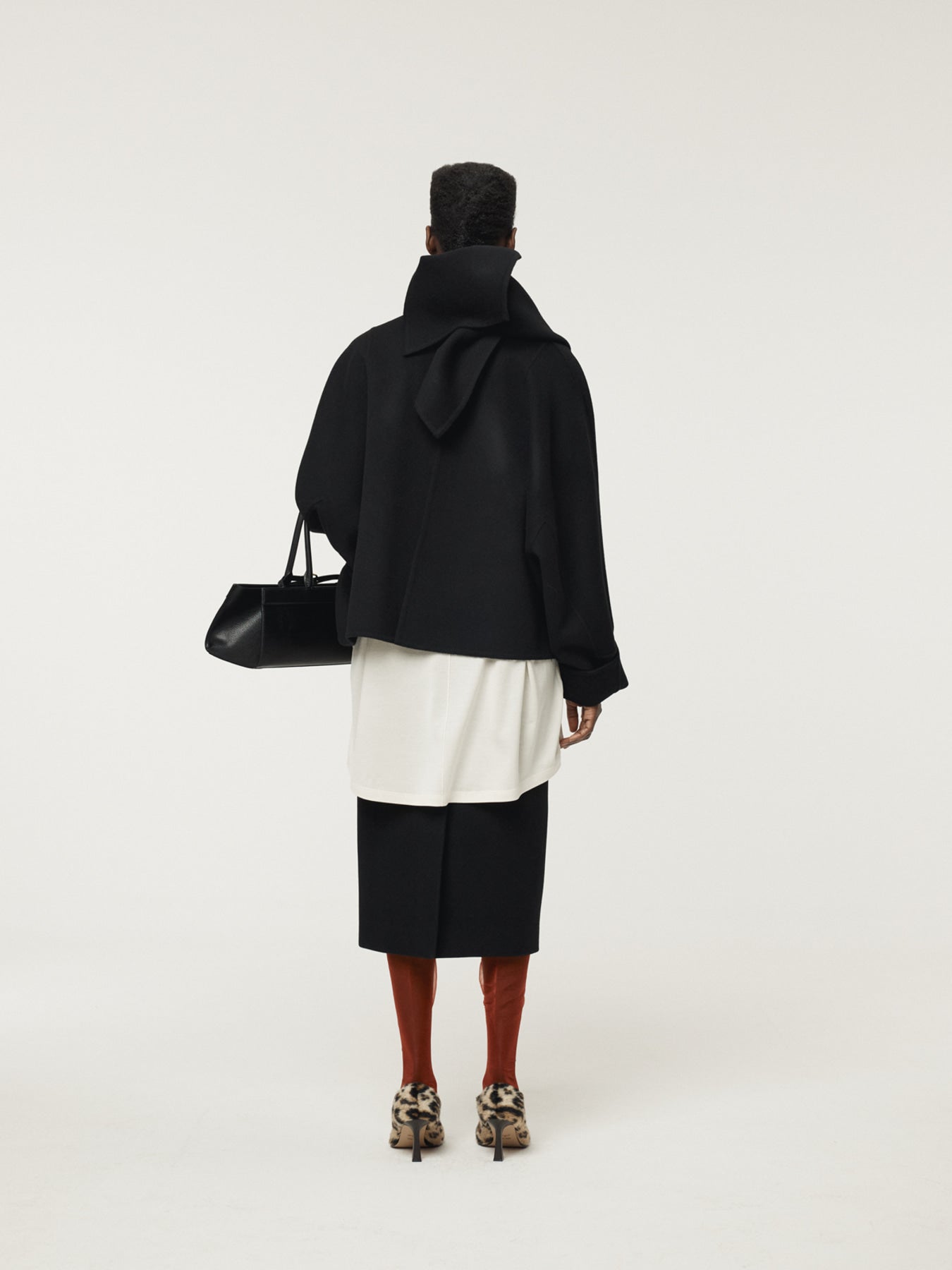 Recto - Handmade Muffler Coat (Black) product image 2 | TRAB K-Fashion Australia