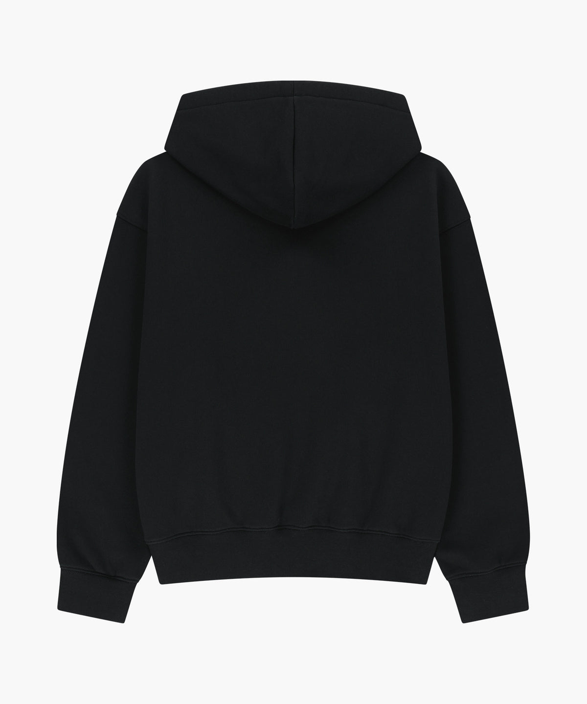 Marithe & Francois Girbaud - Alpes Classic Logo Oversized Hoodie (brushed) (Black) product image 6 | TRAB K-Fashion Australia