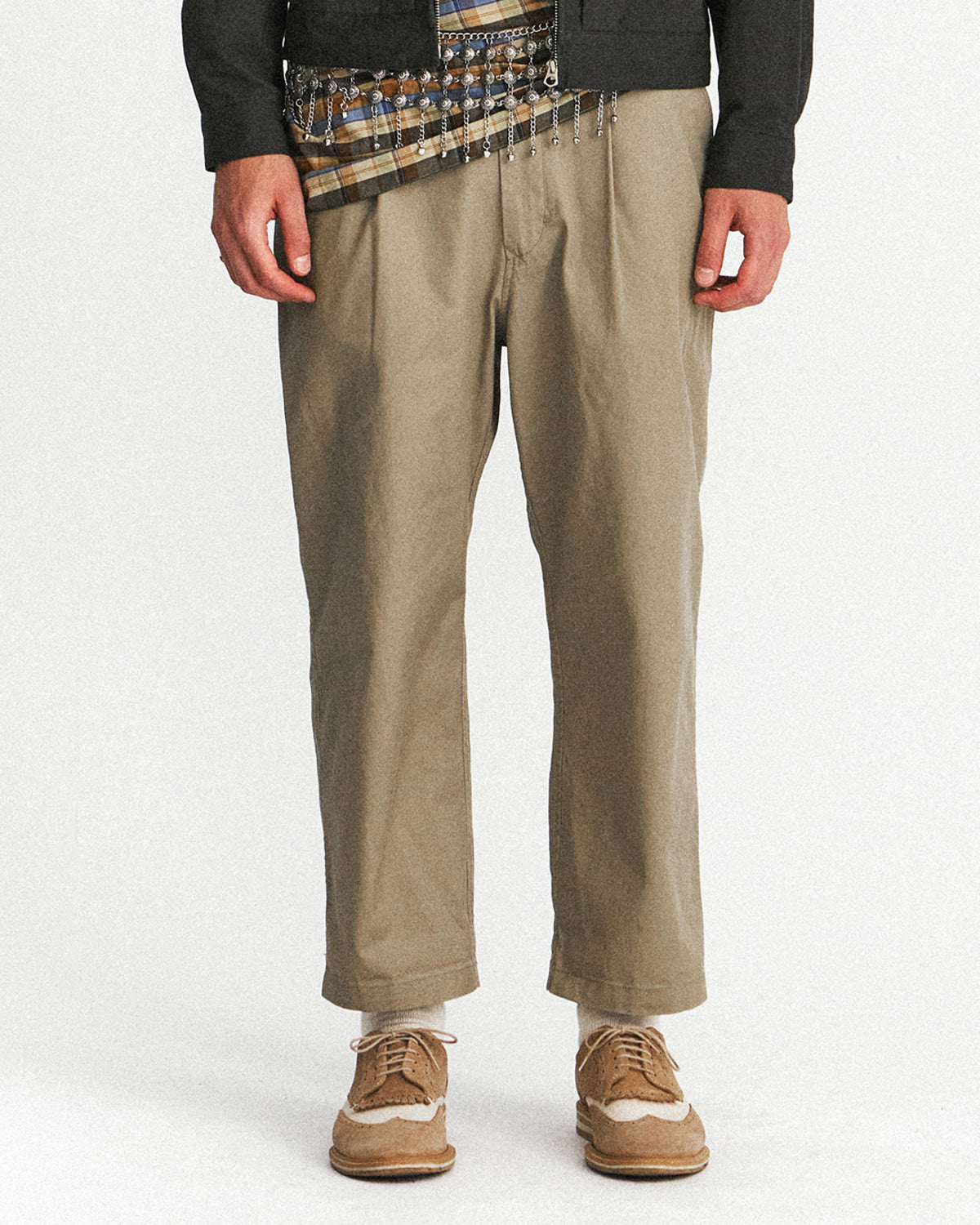 Eastlogue - Single Belted Comfy Pants (Sand) product image 4 | TRAB K-Fashion Australia