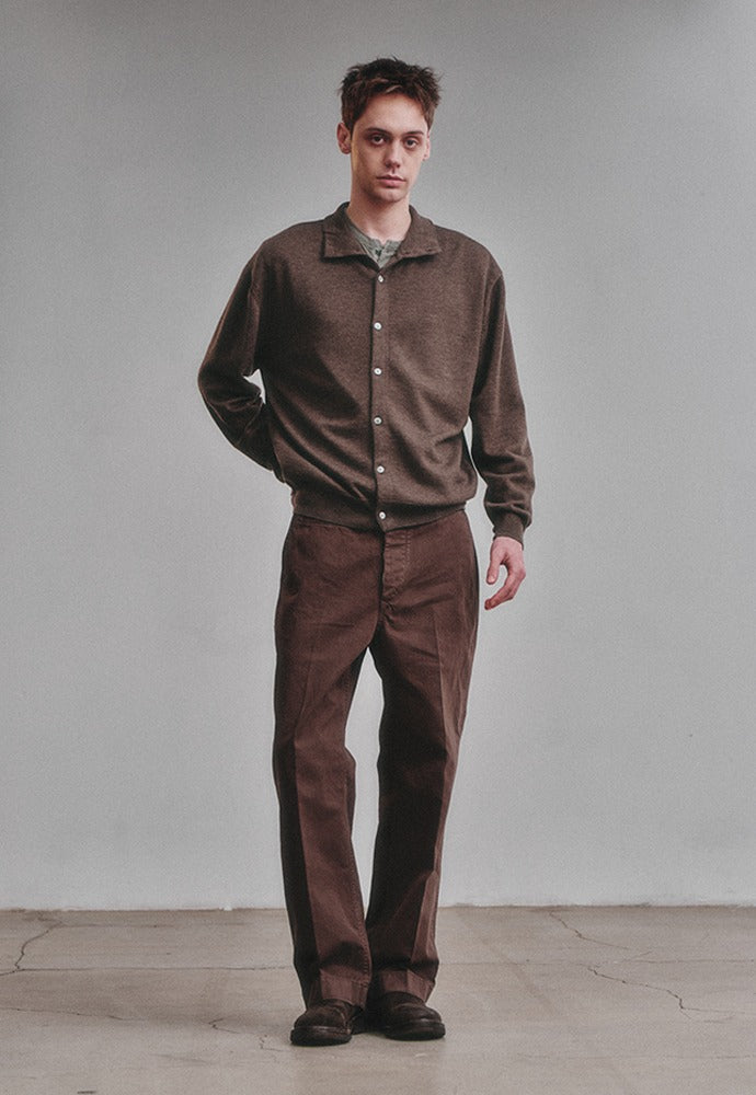 Art if acts - High Collar Cardigan (Wood) product image 1 | TRAB K-Fashion Australia