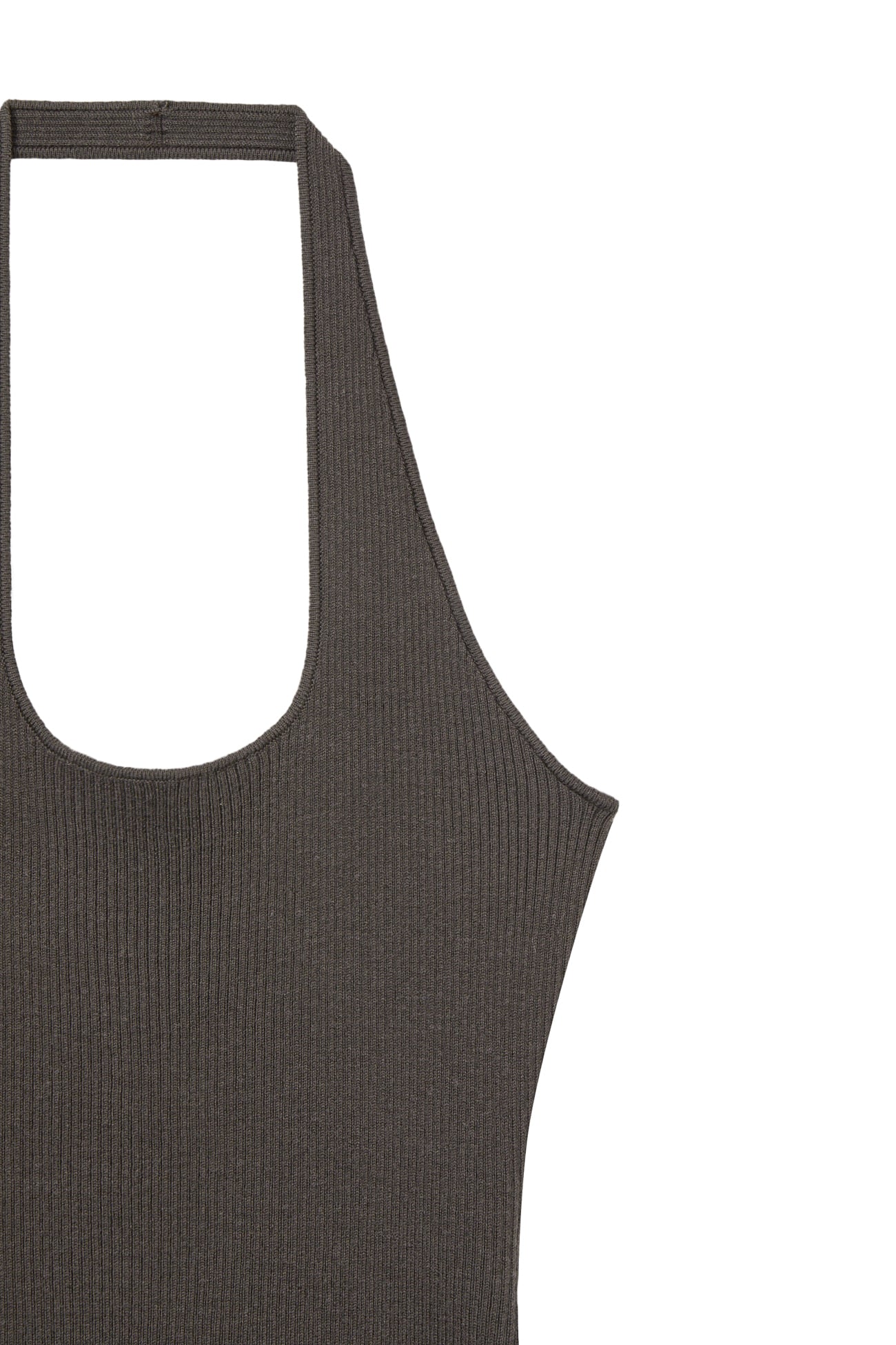 Deinet - Halter Neck Sleeveless (Brown) product image 4 | TRAB K-Fashion Australia