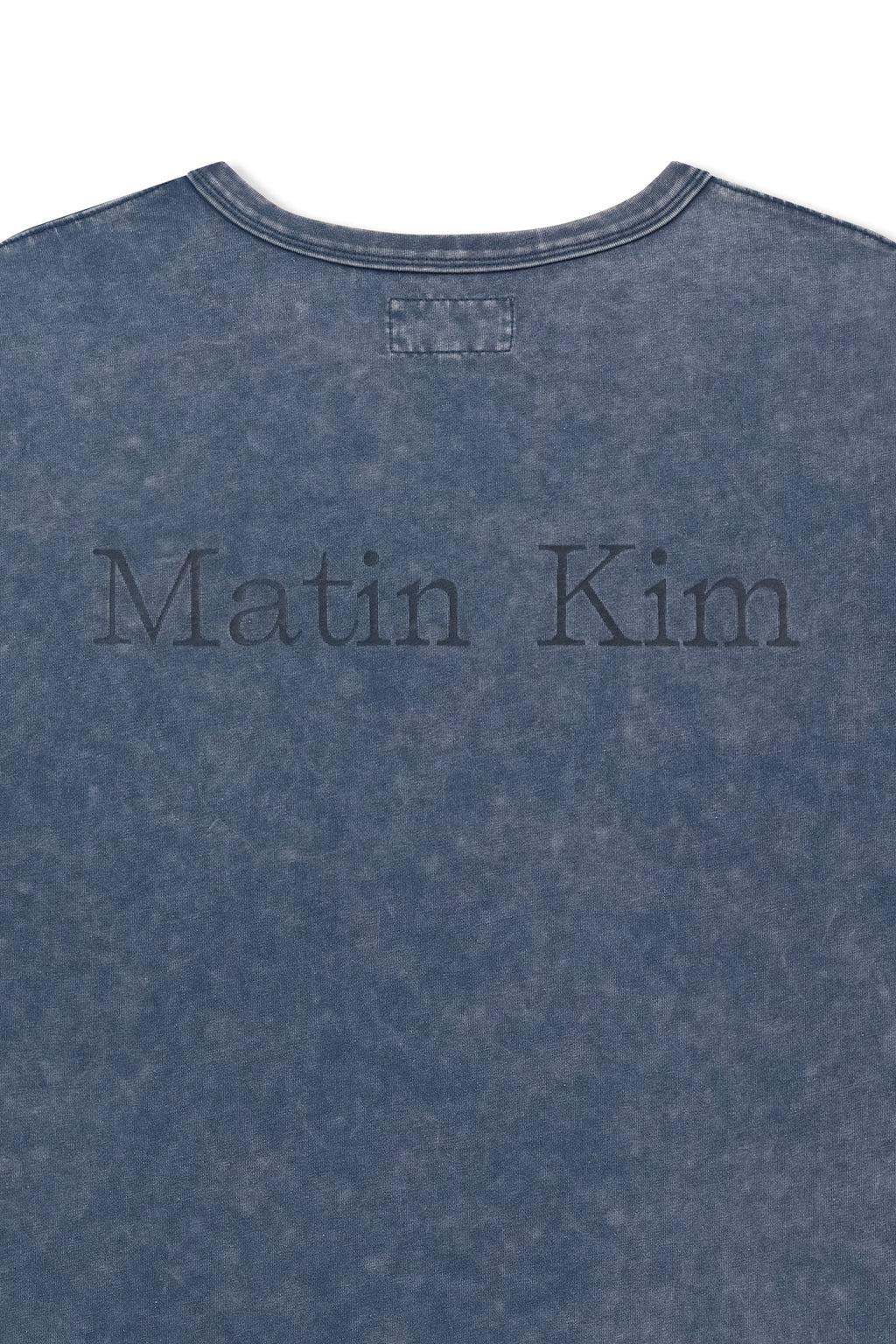 Matin Kim - Vintage Washed Pocket Top (Smoke Blue) product image 5 | TRAB K-Fashion Australia