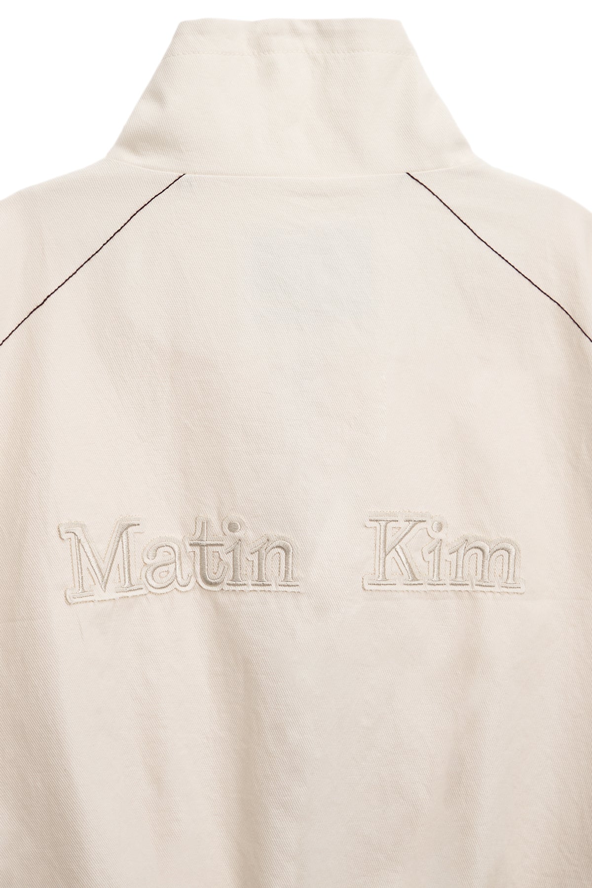 Matin Kim - Matin Rough Coating Crop Bomber (Cream) product image 4 | TRAB K-Fashion Australia