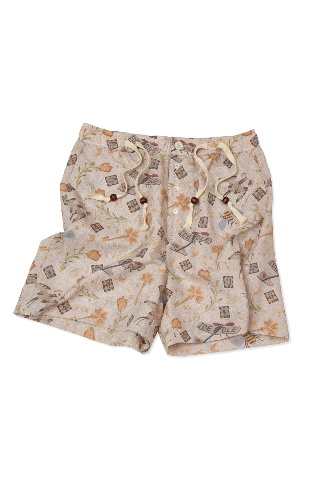 Ioedle - Garden Of Science Shorts (Brown) product image 1 | TRAB K-Fashion Australia